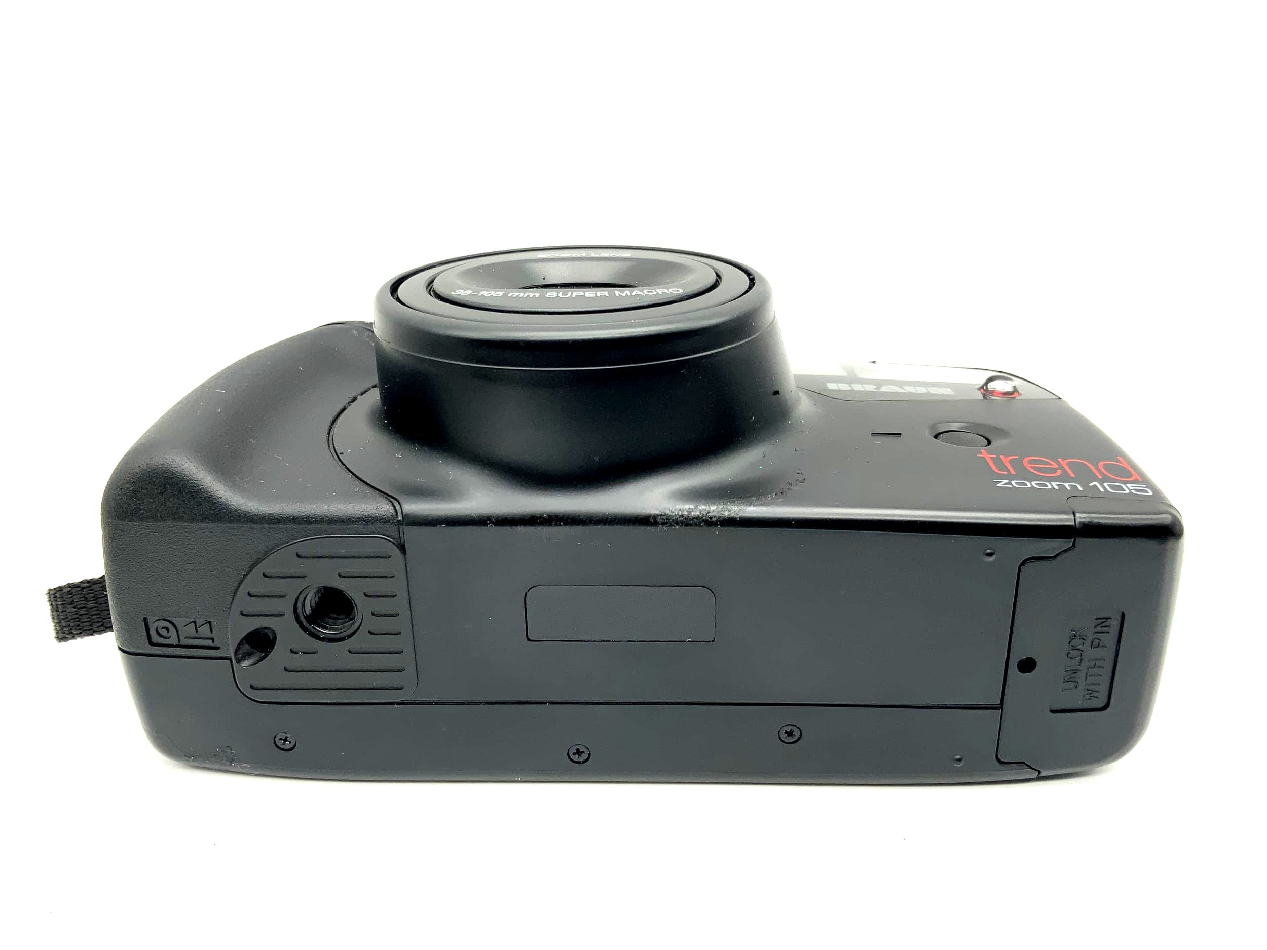 Braun trend zoom 105 Point&Shoot mit 38-105mm Super Macro Kompaktkamera 35mm