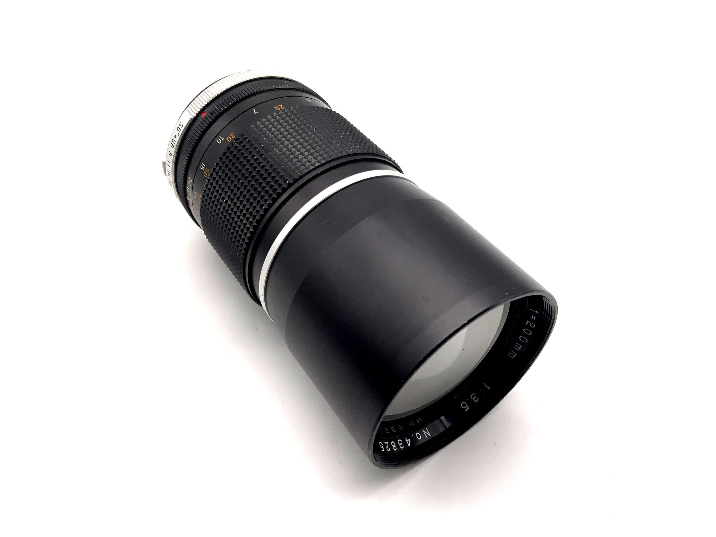 WEP 200mm 1:3.5 Objektiv Auto Telon Kamera Camera Lens (Minolta MD)