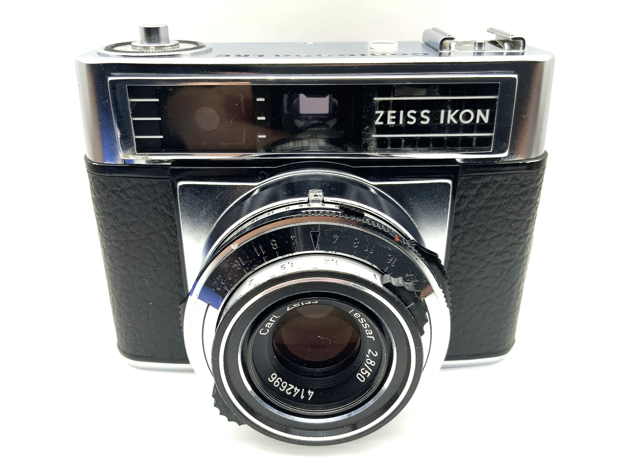 Zeiss Ikon Contessa LKE Sucherkamera + Carl Zeiss Tessar 2,8/50 Prontor 500 LK