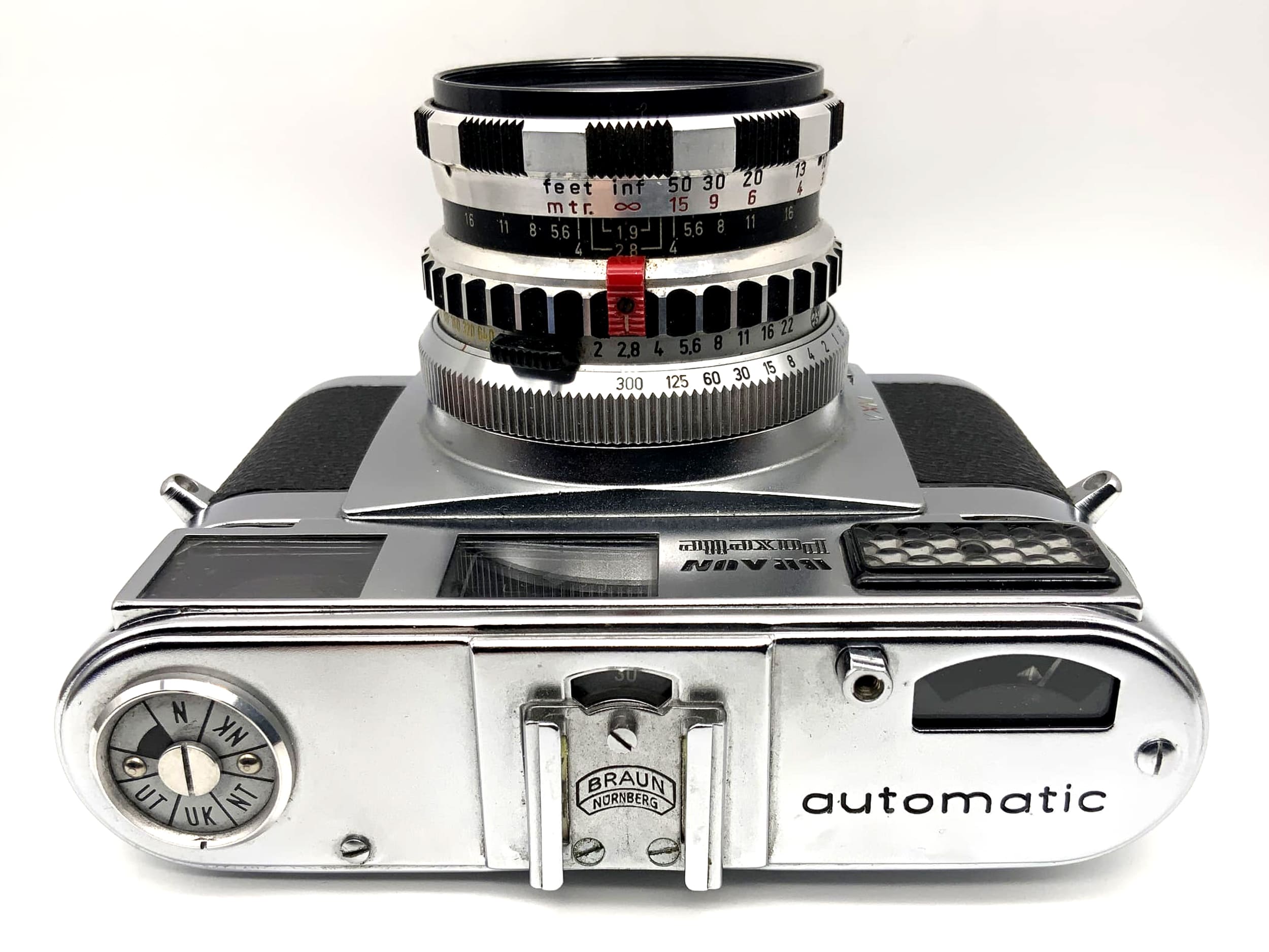 Braun Paxette Super III Messsucherkamera mit Color Ennalyt SLK 1:1.9/50