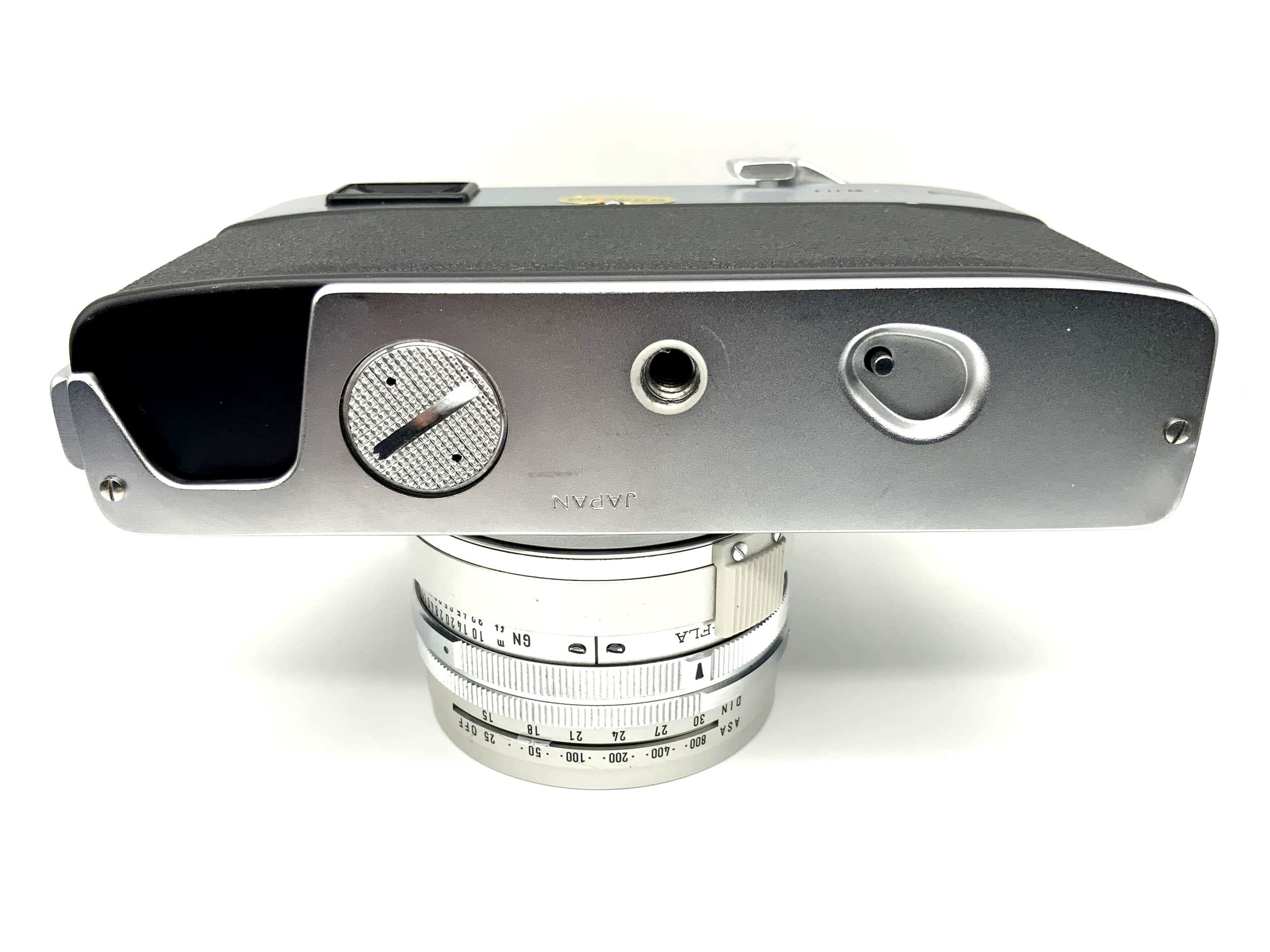 Minolta Hi-Matic 9 Sucherkamera mit Rokkor-PF 1:1.7 f=45mm Easy Flash