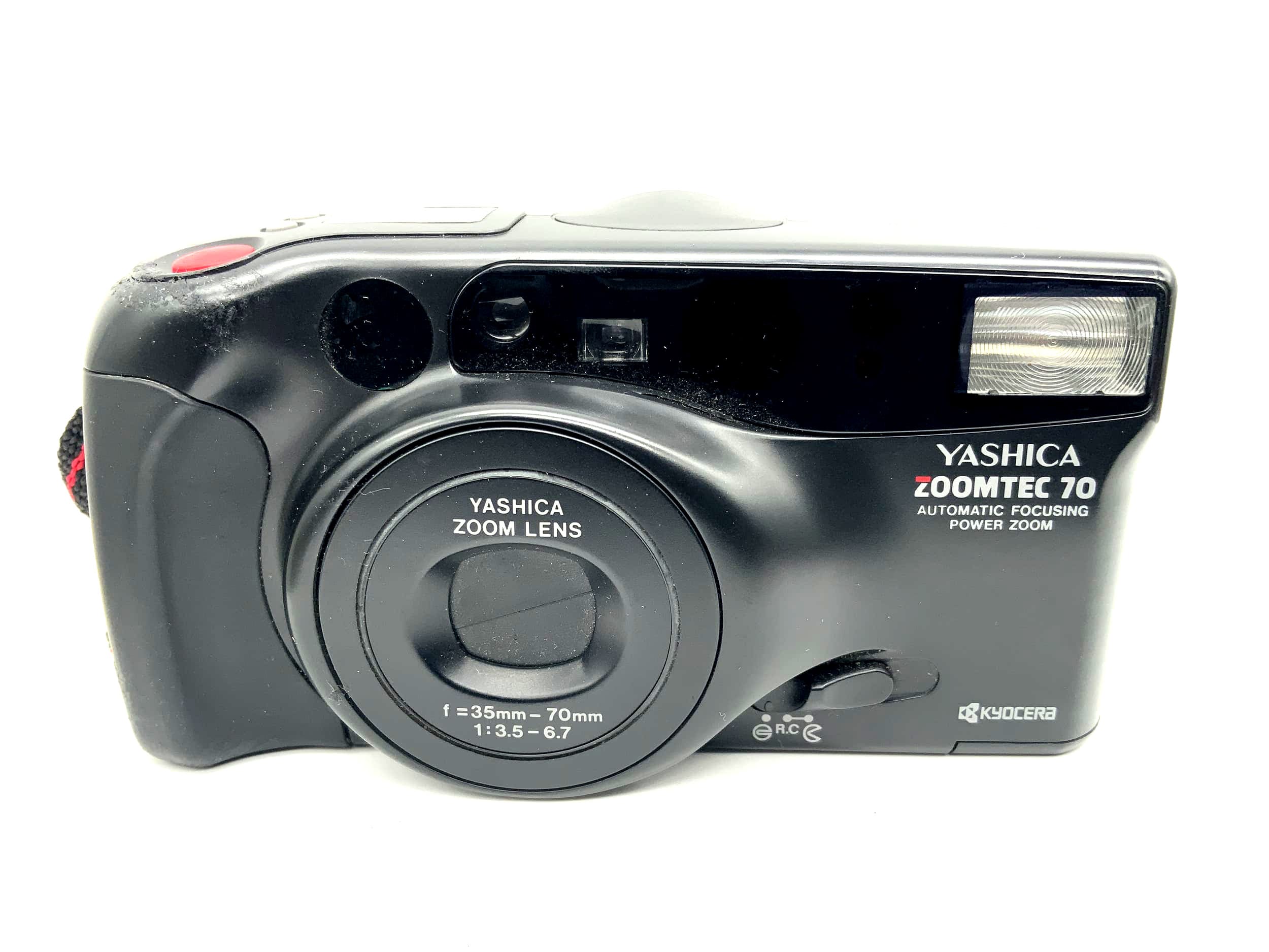 Yashica Zoomtec 70 Point&Shoot mit 1:3.5-6.7 35-70mm 35mm !Blitz defekt!