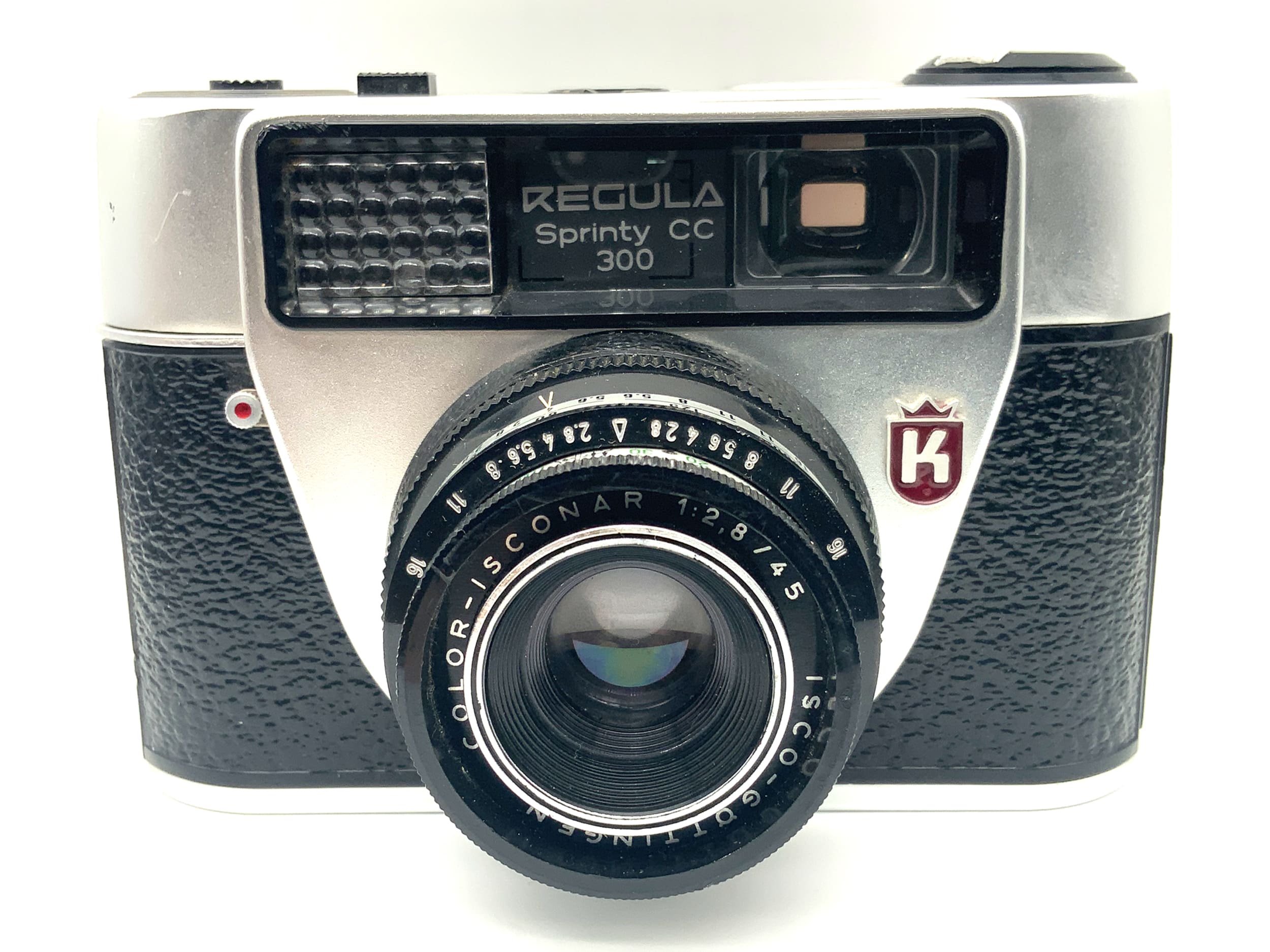 King KG Regula Sprinty CC 300 Sucherkamera mit Color Isconar 1:2.8/45 Rectamat