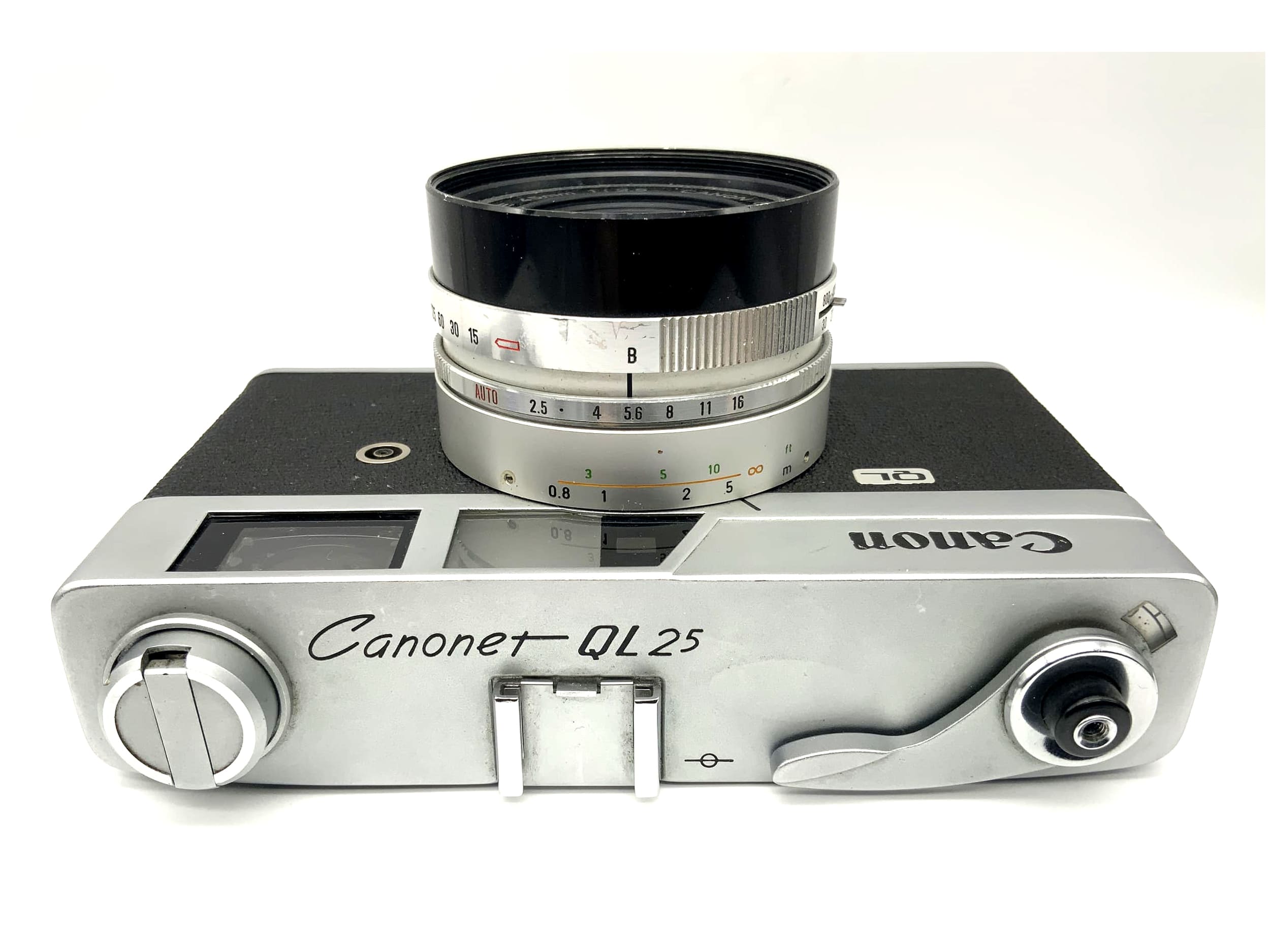 Canon Canonet QL 25 Sucherkamera mit Canon Lens SE 45mm 1:2.5