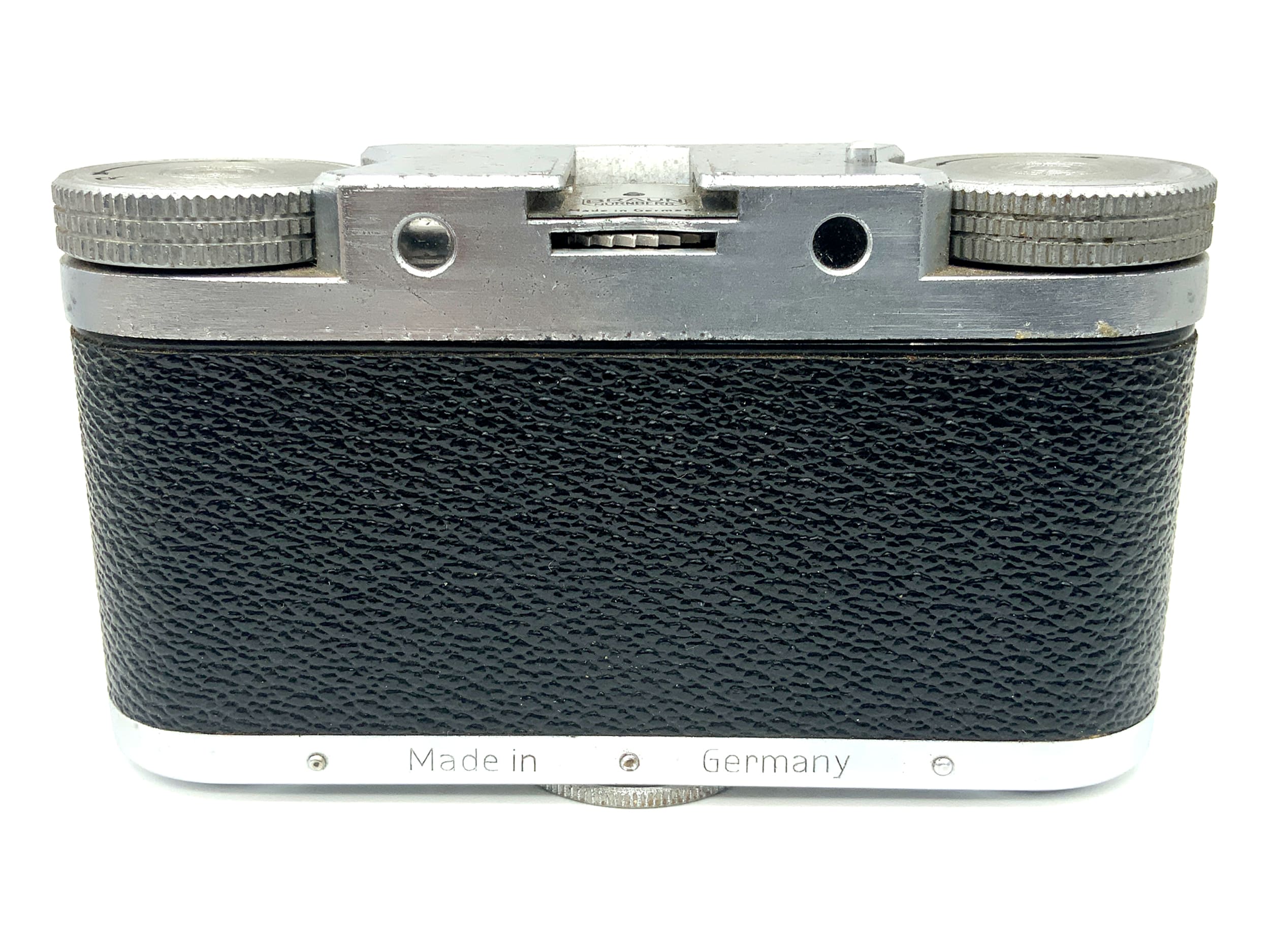 Braun Paxette Sucherkamera mit Kataplast 1:2.8/45 Prontor-S Analogkamera