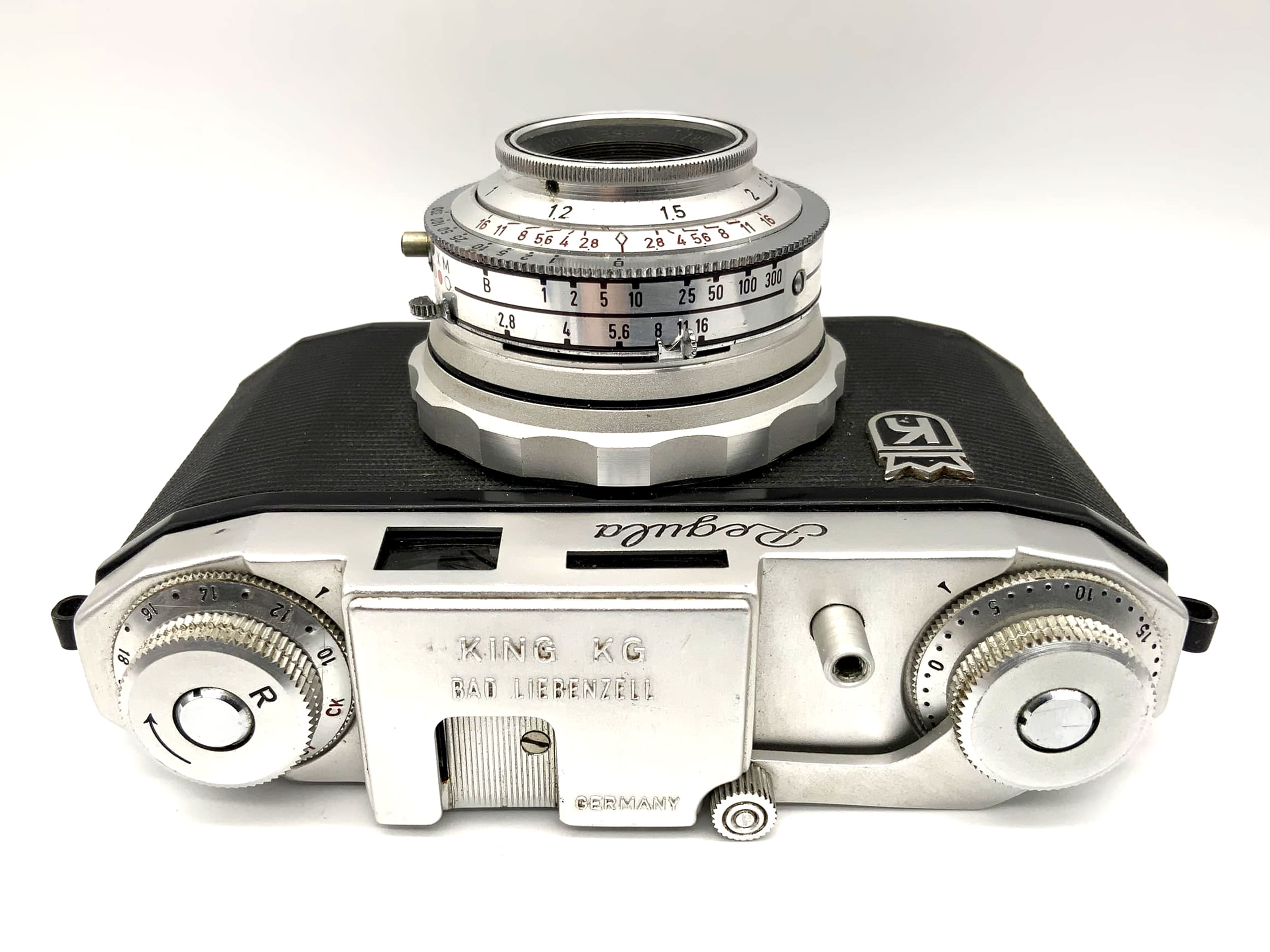 Regula IP Sucherkamera mit Steinheil München Cassar 1:2.8/45mm Prontor-SVS