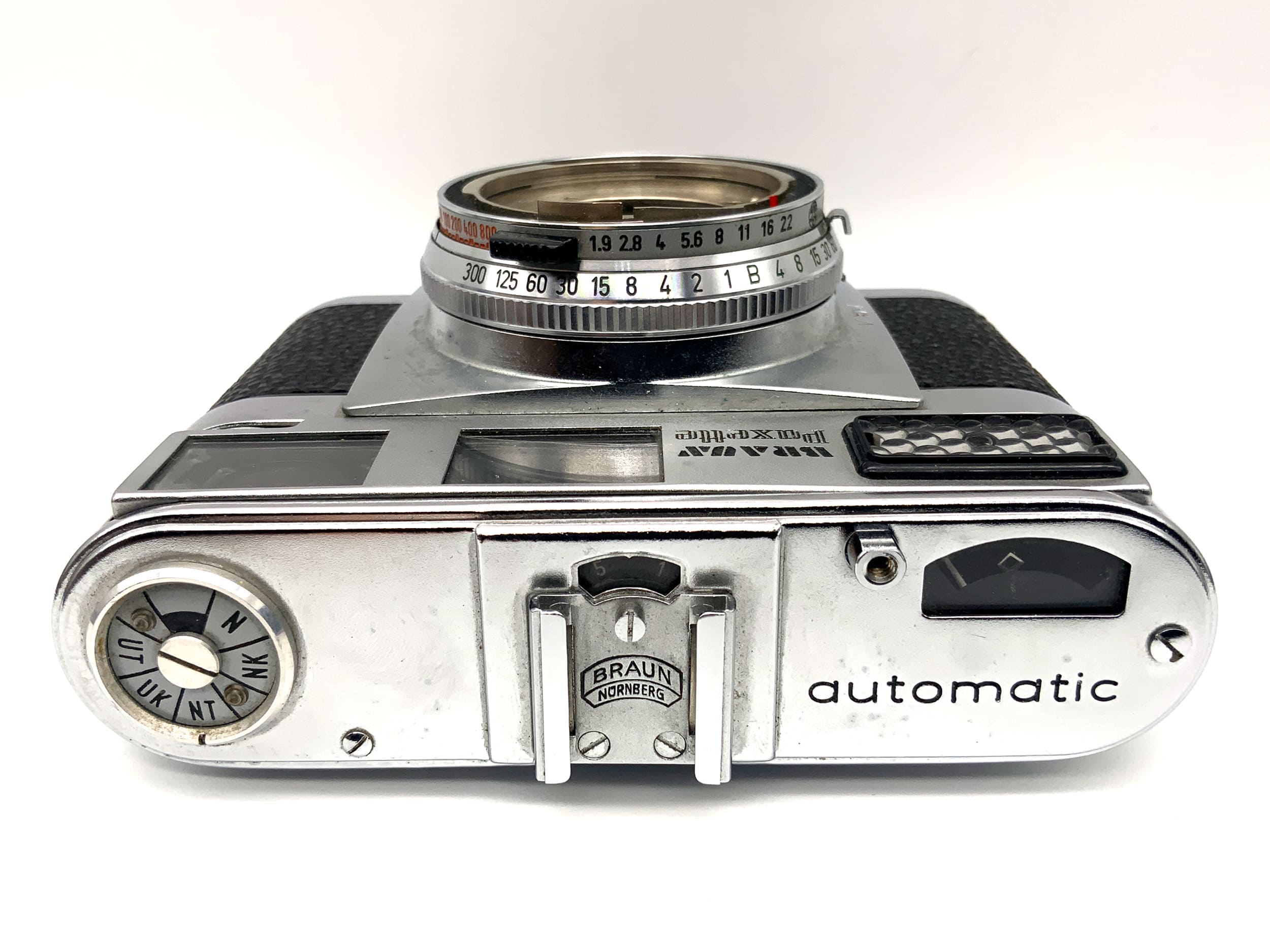 Braun Paxette automatic Super III Sucherkamera mit Prontor-SLK Analogkamera