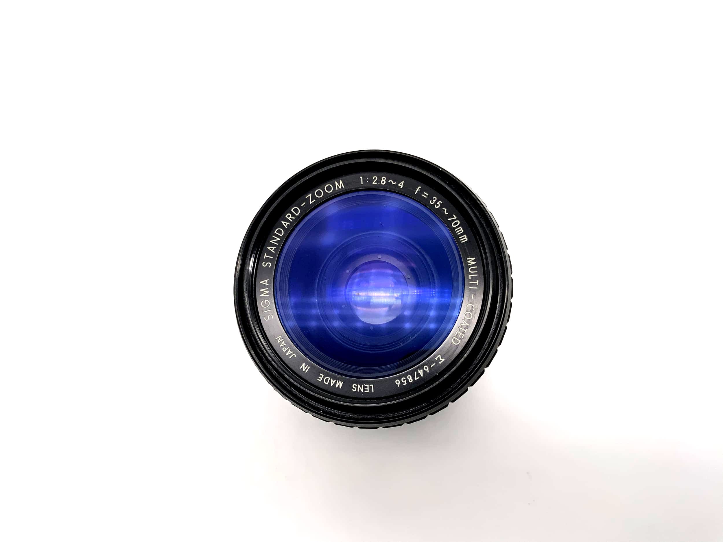 Sigma 35-70mm 1:2.8-4 Objektiv Zoom-Master Multi Coated Kamera Lens (Canon FD)