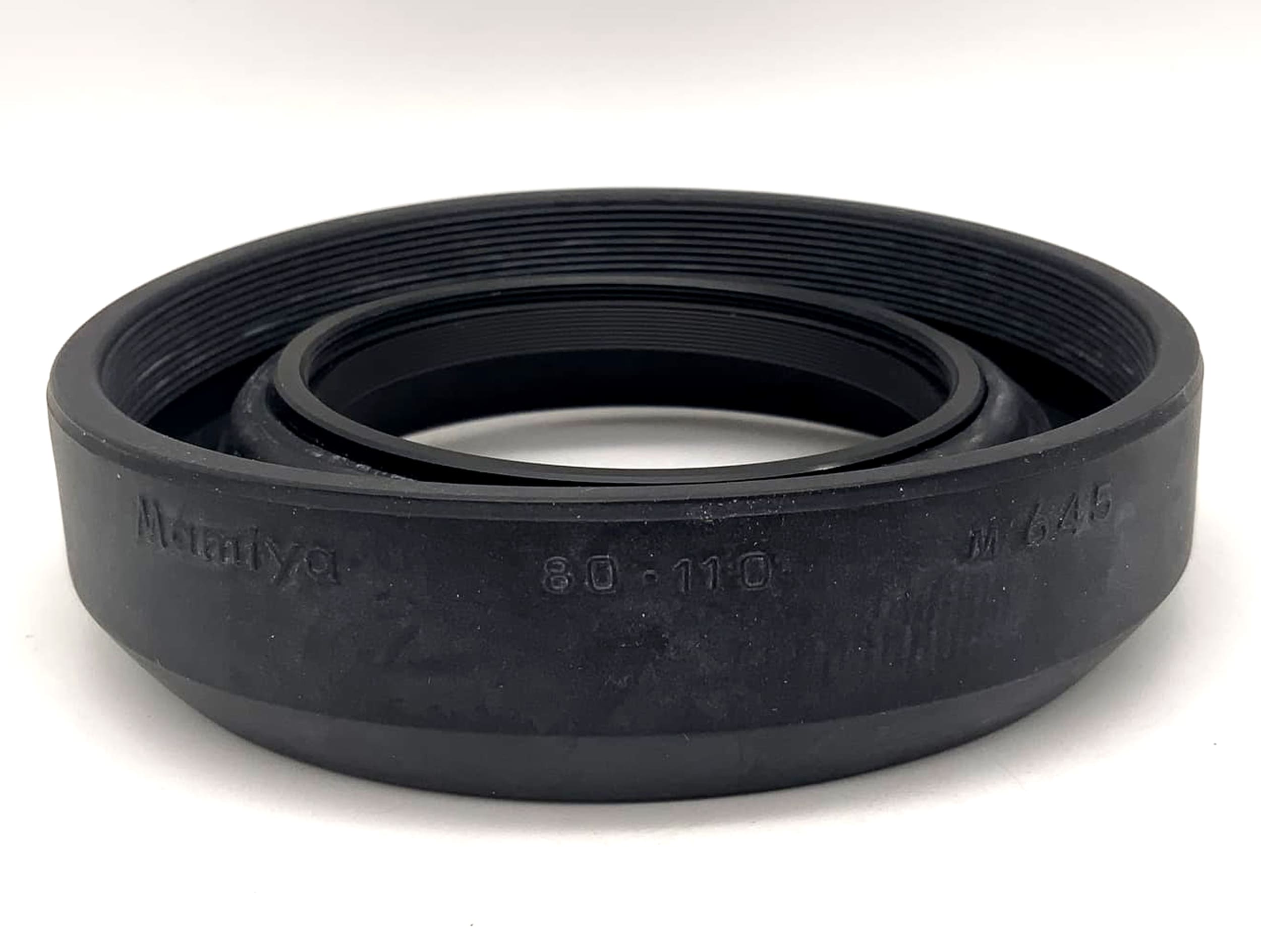 Gegenlichtblende Mamiya 80-110 M645 Gummi lenshood Sonnenblende
