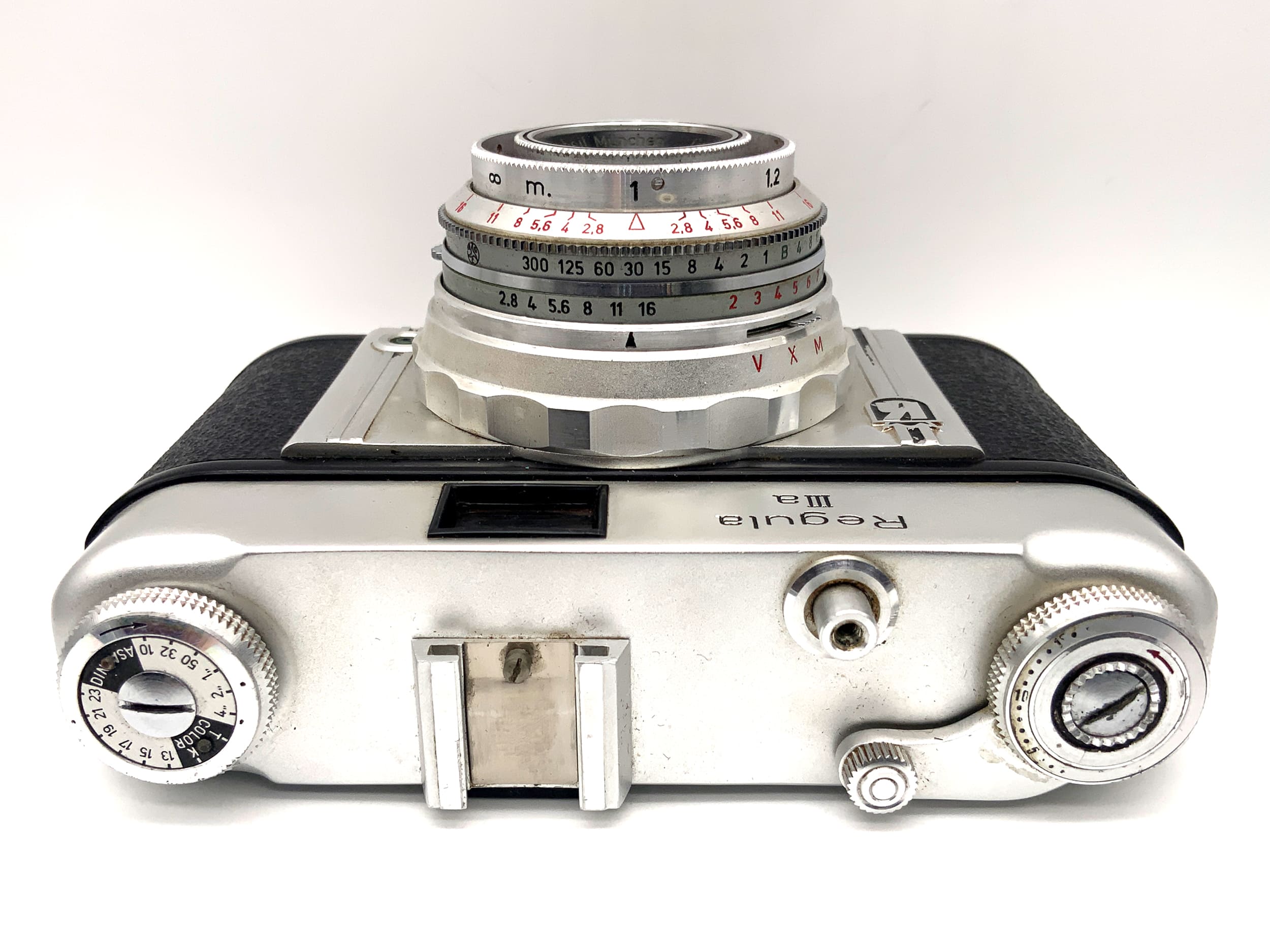 King KG Regula IIIa Sucherkamera mit Steinheil Cassar 1:2.8/45mm Prontor-SVS