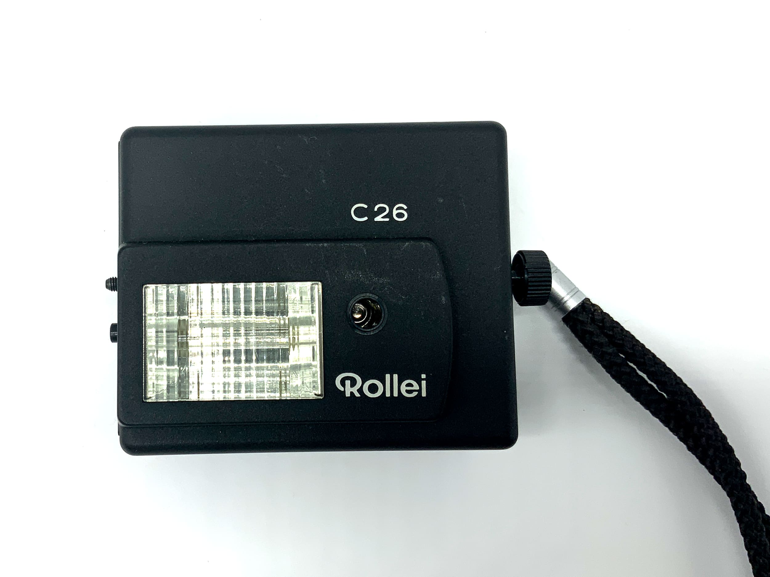 Rollei C26 Blitzgerät für Rollei A26 Kamera Blitz Aufsteckblitz Flash Licht