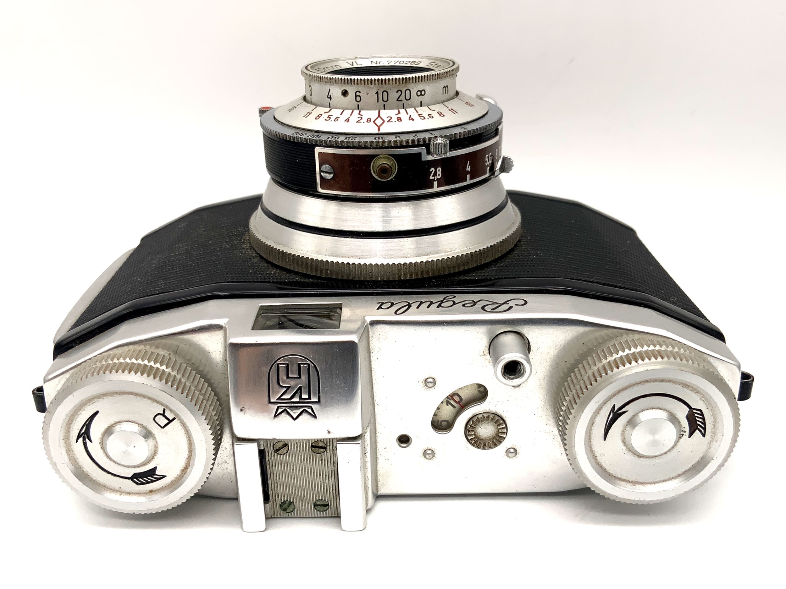 King KG Regula II Sucherkamera mit Steinheil Cassar 1:2.8/50 VL Prontor-S