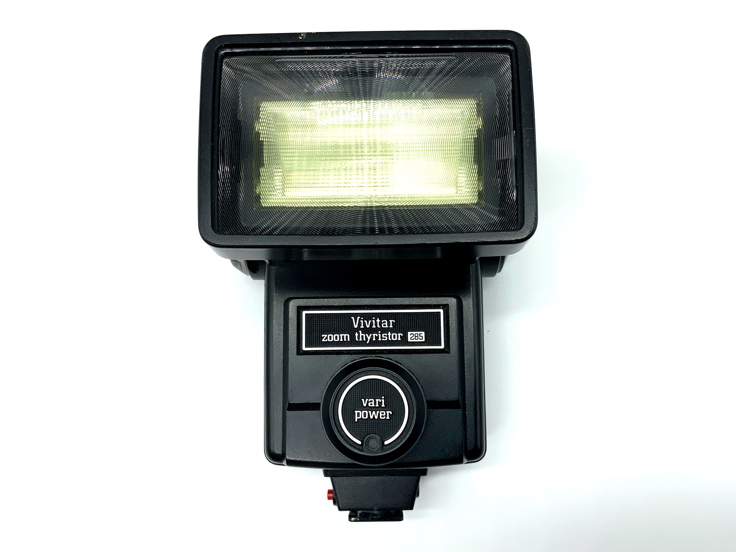 Vivitar zoom thyristor 285 Blitzgerät vari power Universal Kamera Blitz Flash