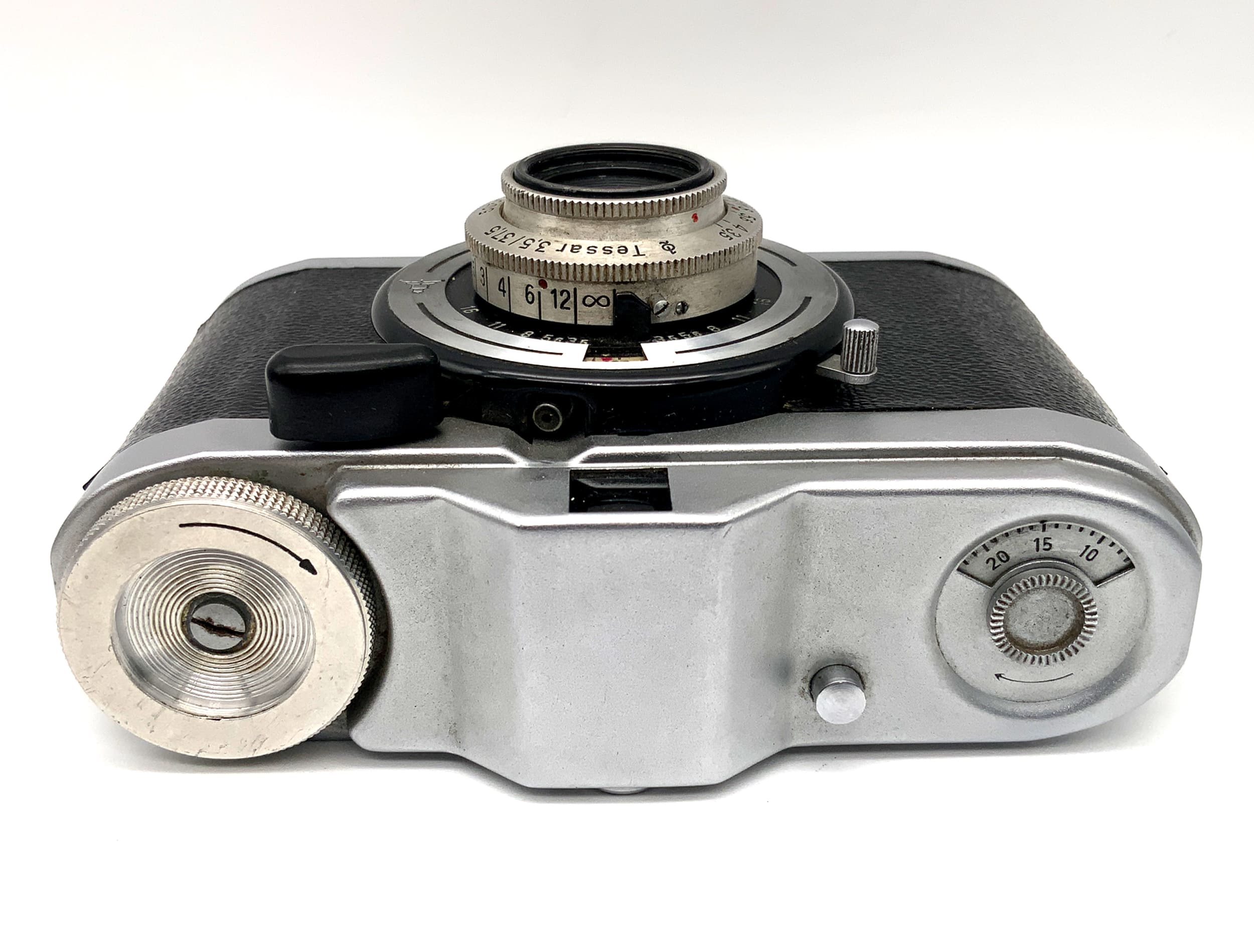 Zeiss Ikon Taxona Sucherkamera mit Tessar 3.5/37,5 Tempor Analogkamera