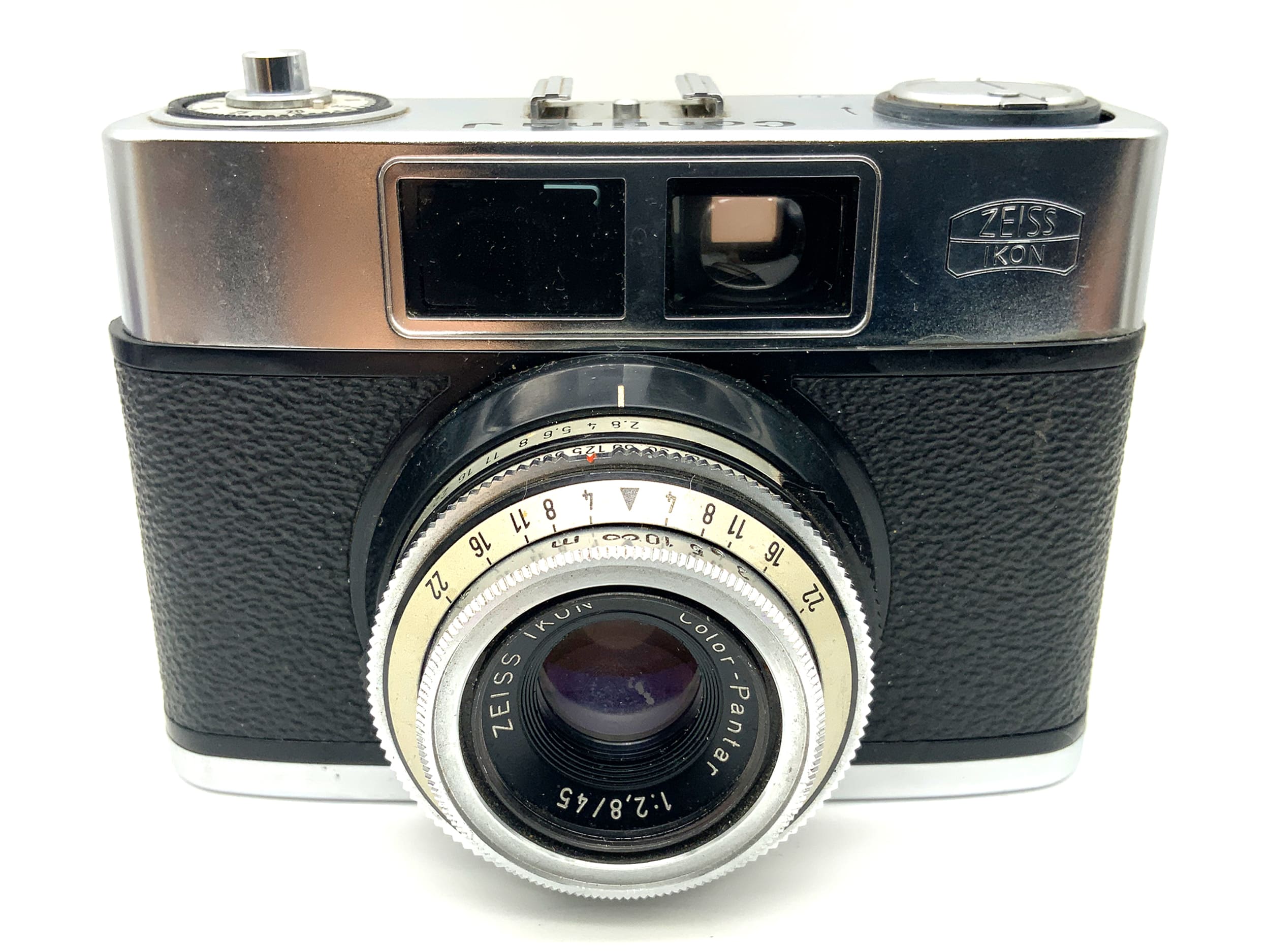 Zeiss Ikon Contina J Sucherkamera mit Color Pantar 1:2.8/45 Prontor 300