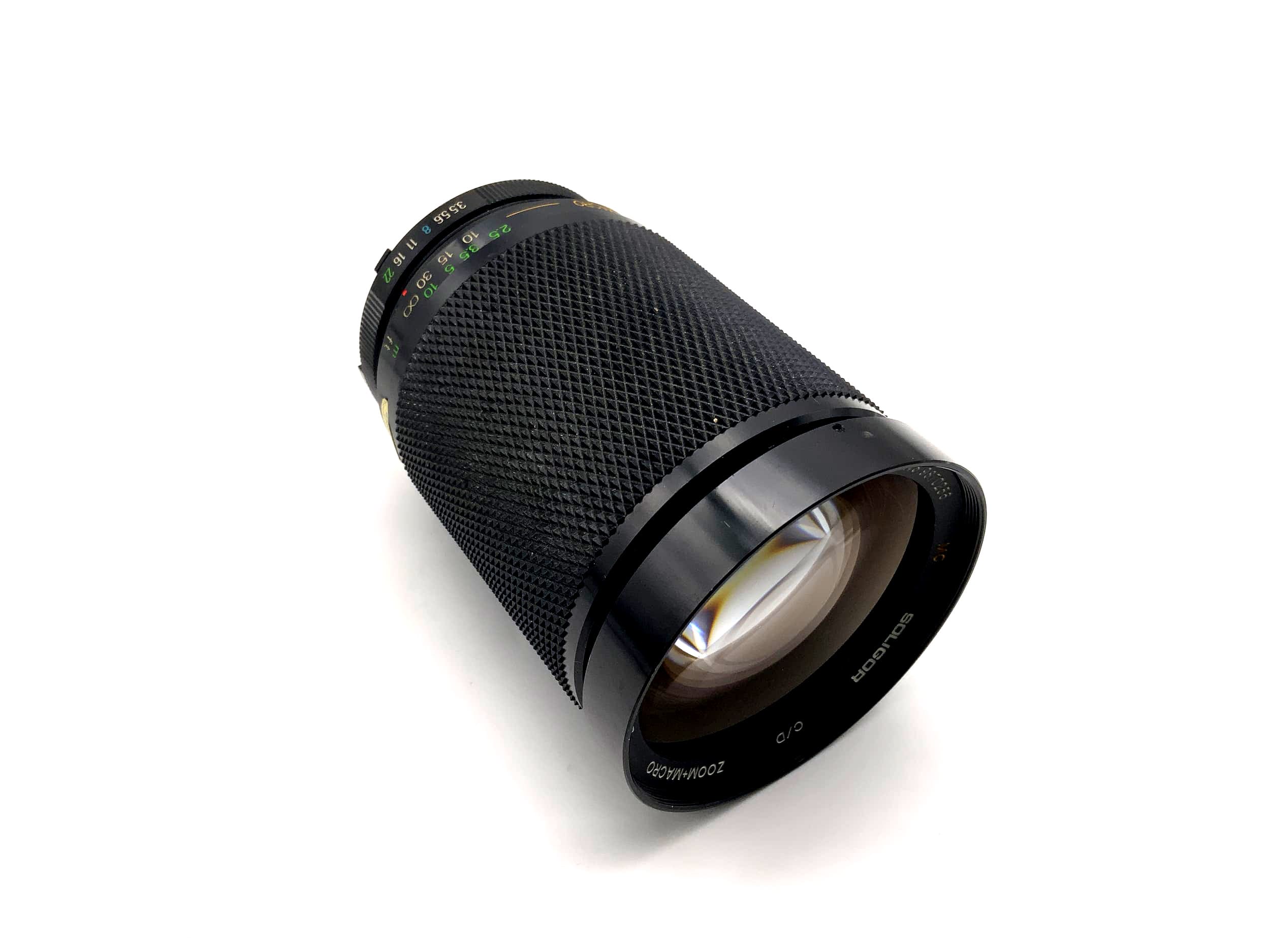 Soligor 28-200mm 1:3.5-5.3 Objektiv C/D Zoom+Macro MC Kamera Lens (Minolta MD)