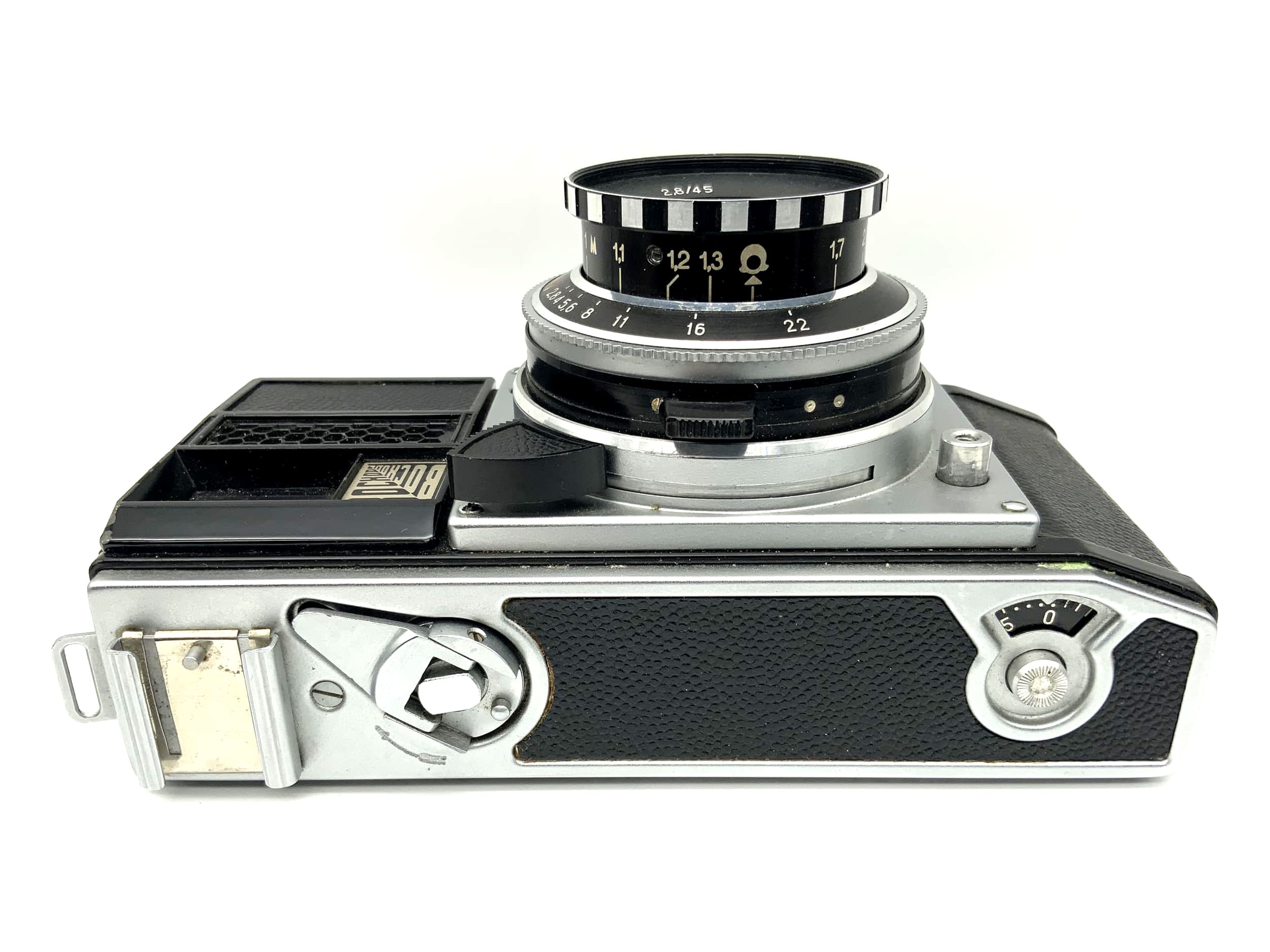 GOMZ Voskhod Sucherkamera mit Lomo T-48 2,8/45 !Beli defekt!