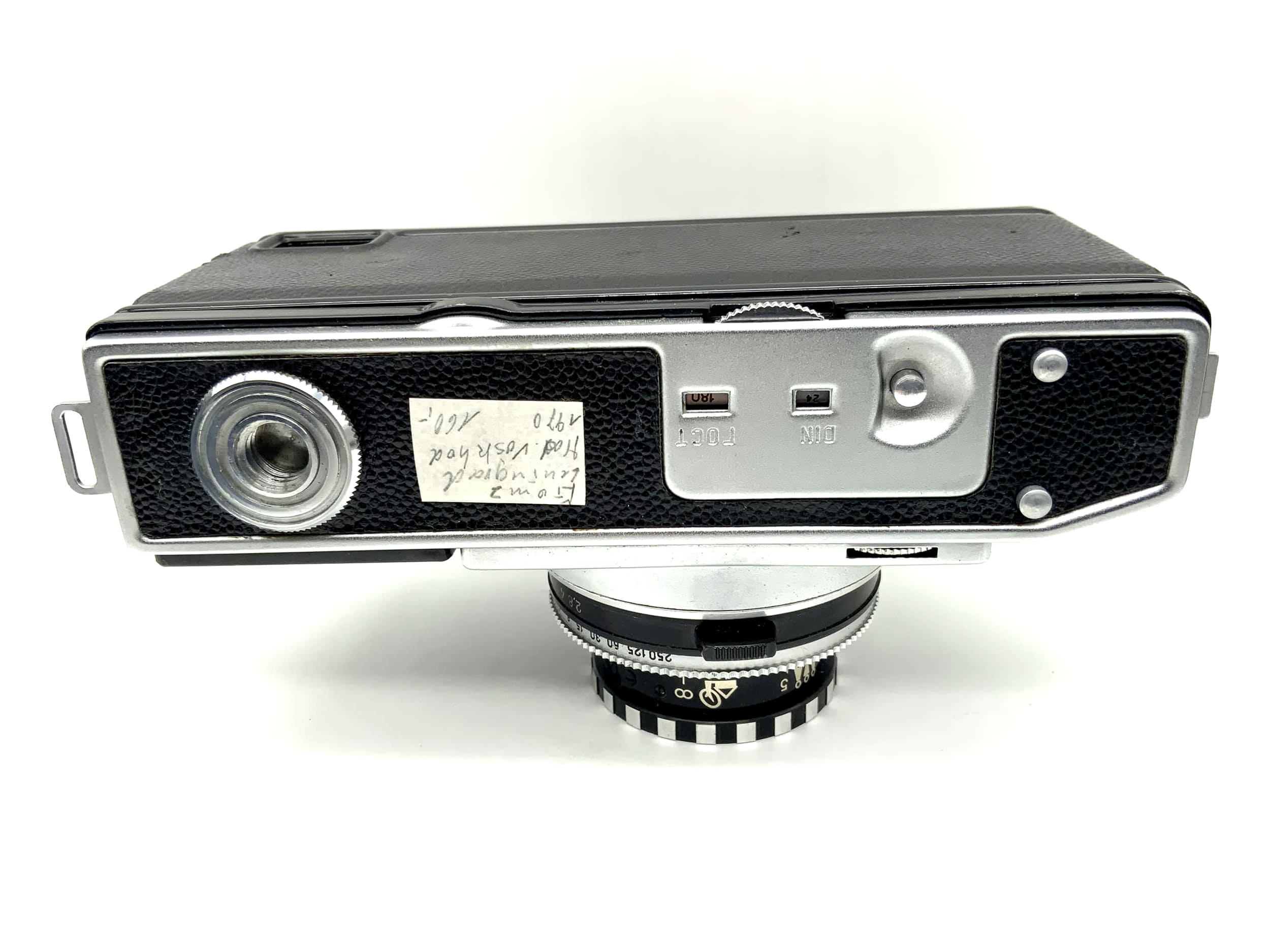 GOMZ Voskhod Sucherkamera mit Lomo T-48 2,8/45 !Beli defekt!