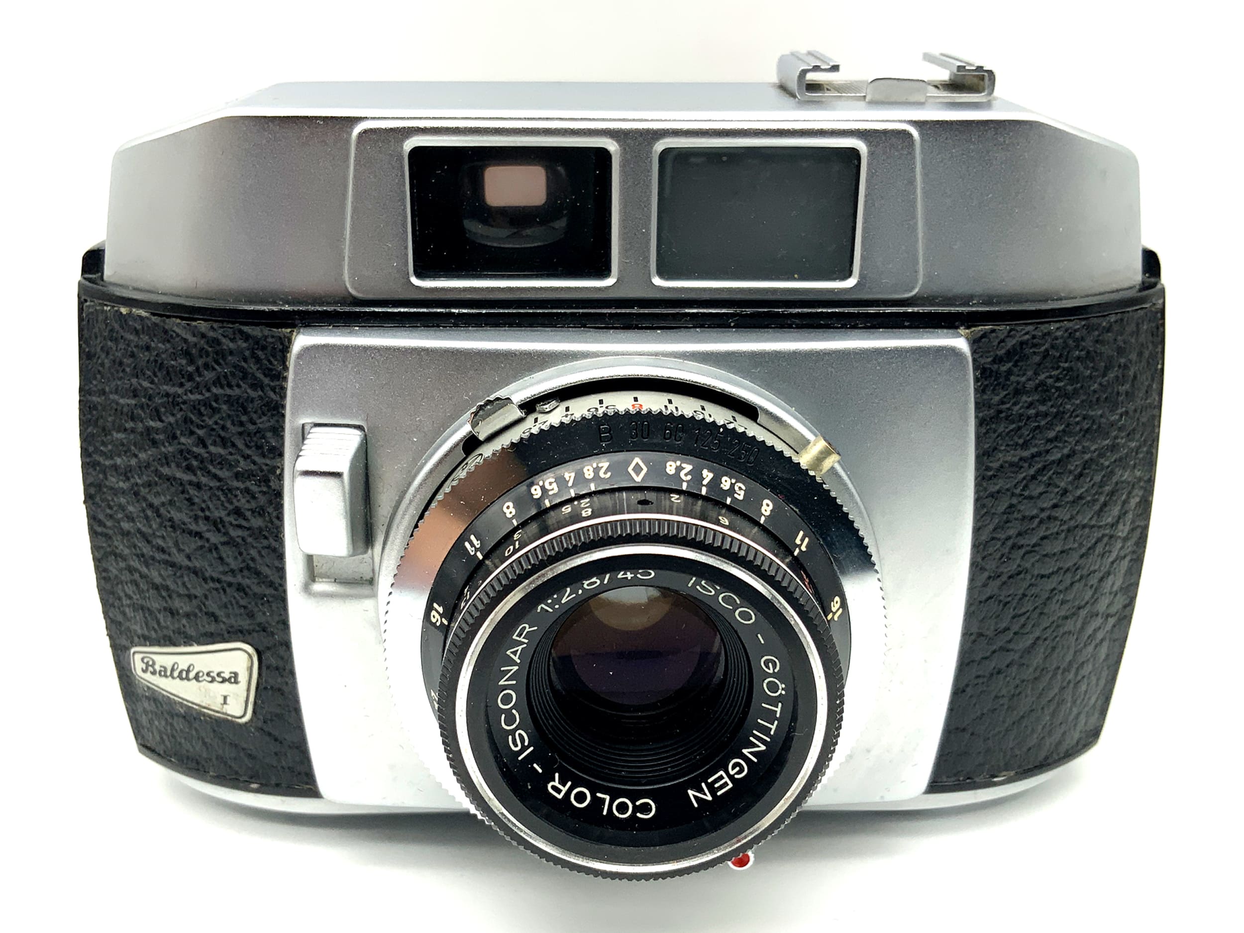 Balda Baldessa I Sucherkamera mit Color-Isconar 1:2.8/45 Pronto Analogkamera