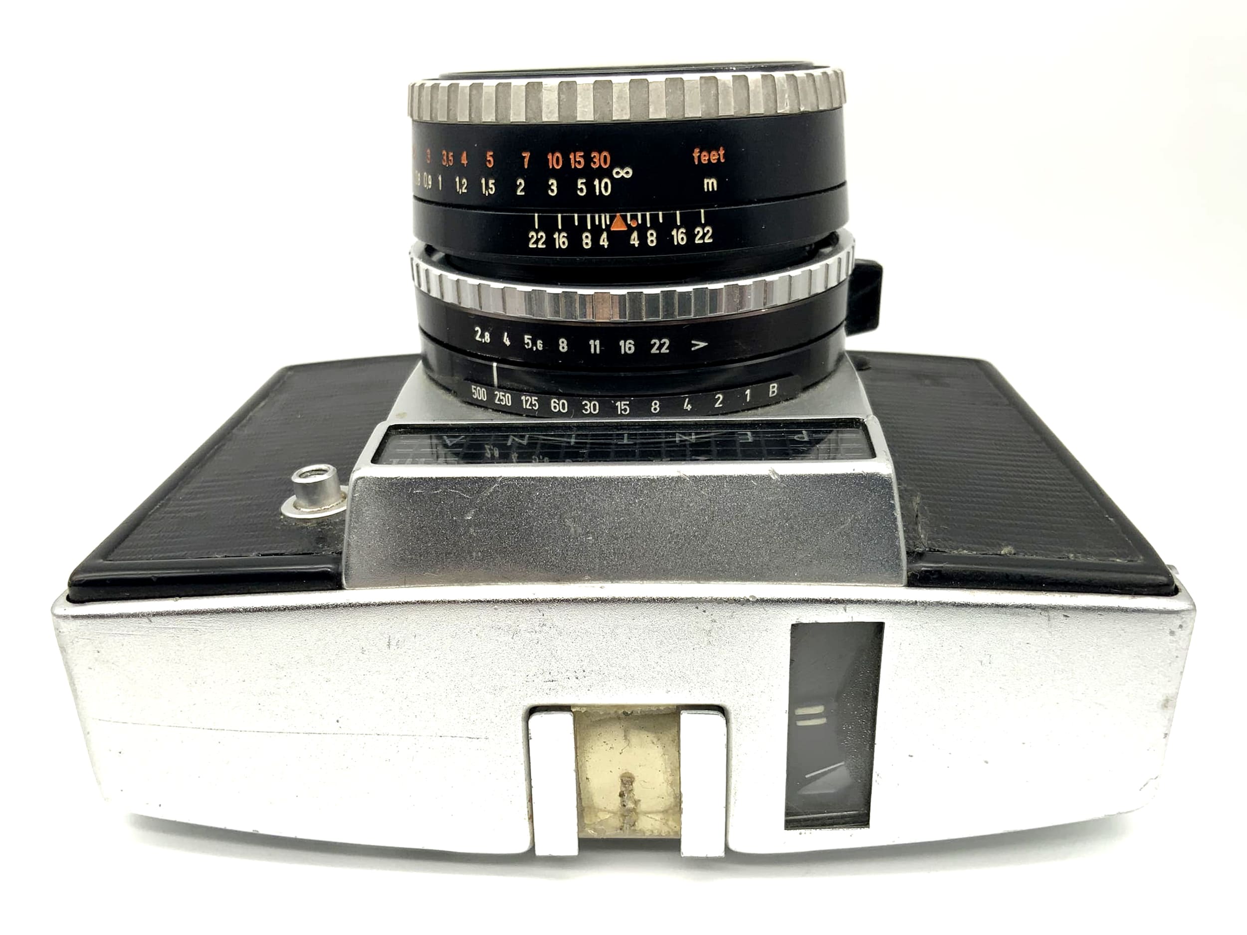 Pentacon Pentina fm Sucherkamera mit Carl Zeiss Tessar 1:2.8 f=5cm Beli defekt!