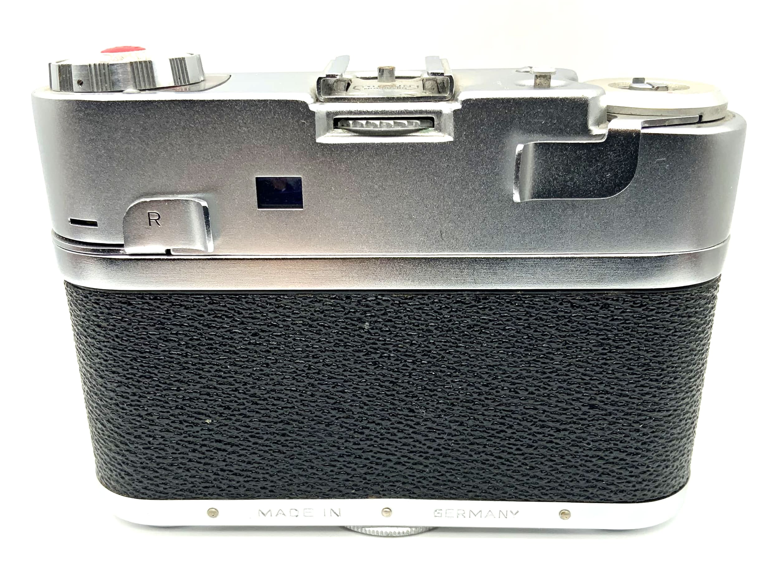 Braun Paxette II BL + Staeble Color-Ultralit 1:2.8/50 Prontor SVS !Beli defekt!