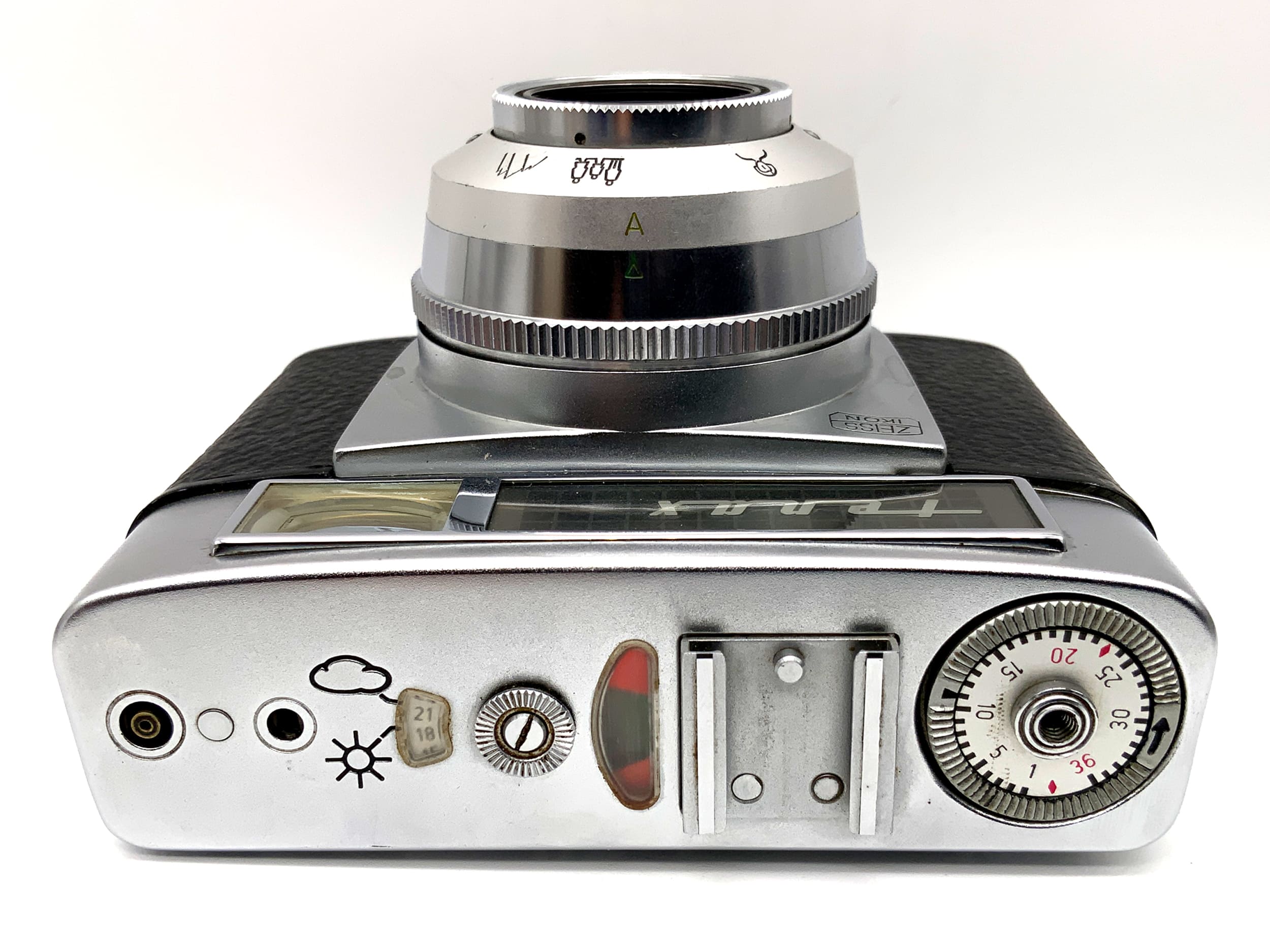 Zeiss Ikon tenax Sucherkamera mit Tessar 2.8/50 Prontormat-S Analogkamera