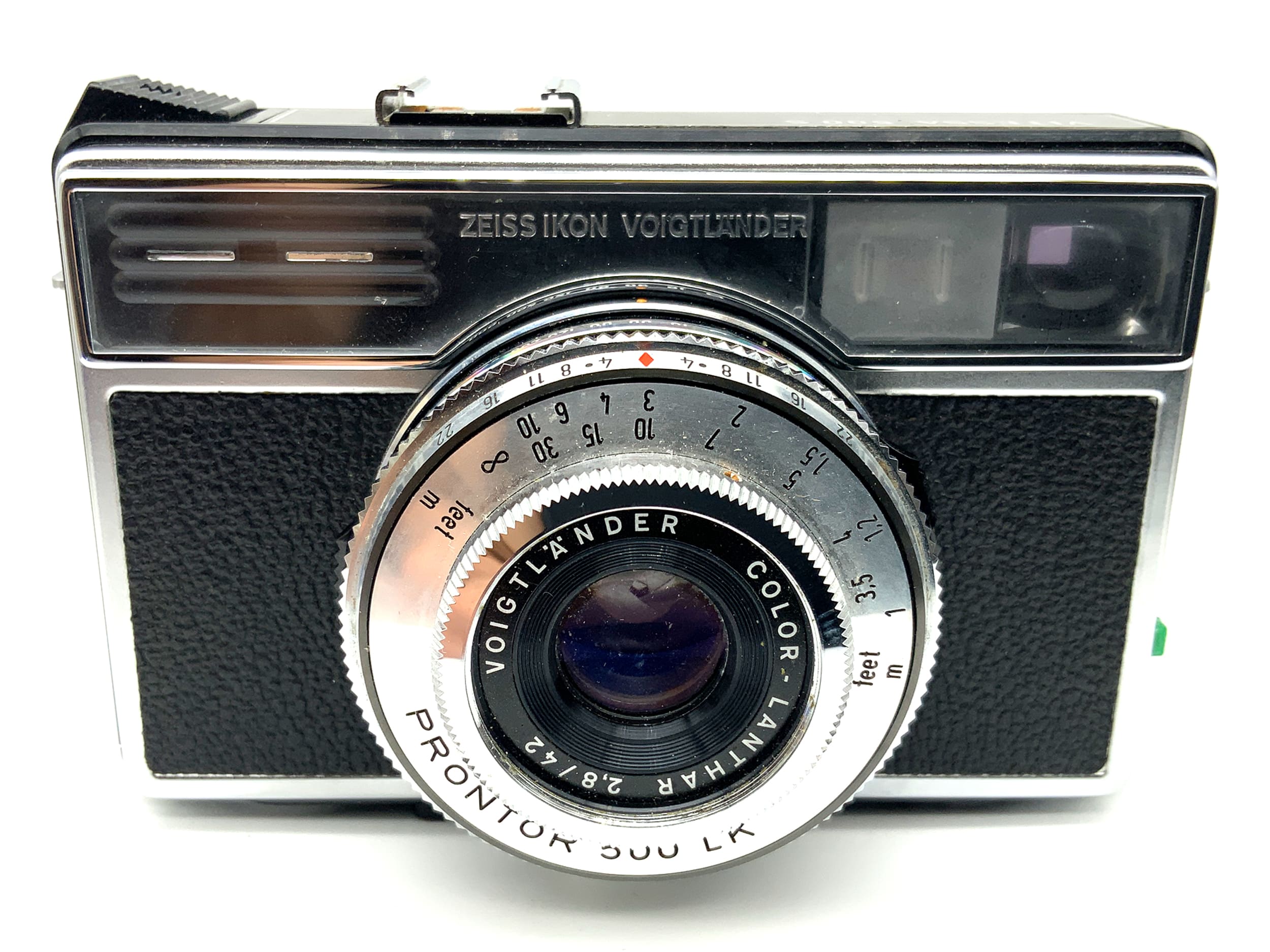 Voigtländer Vitessa 500S mit Color-Lanthar 2.8/42 Zeiss Ikon Prontor 500 LK