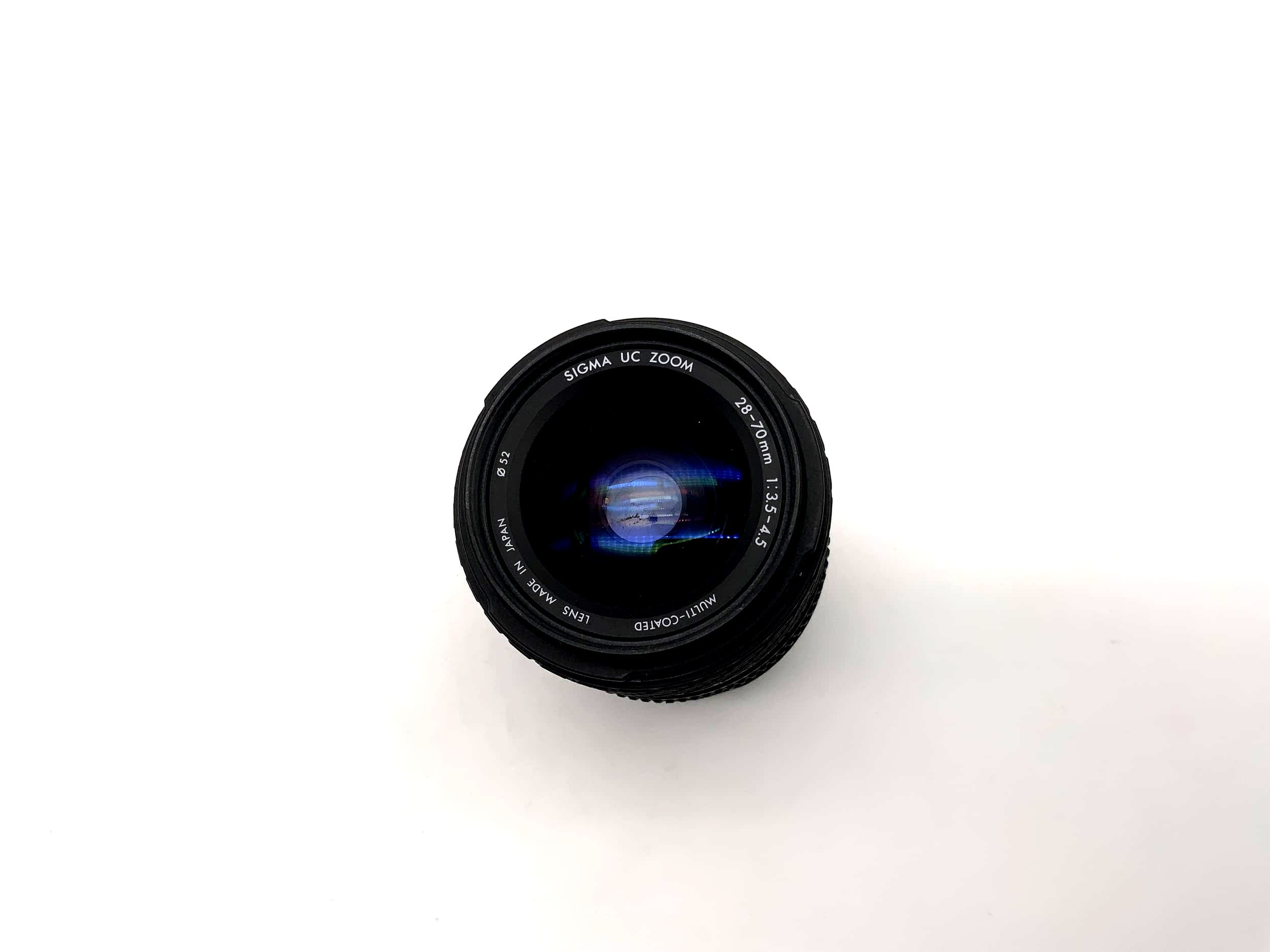 Sigma 28-70mm 1:3.5-4.5 Objektiv UC Zoom Multi Coated Kamera Lens (Pentax K)