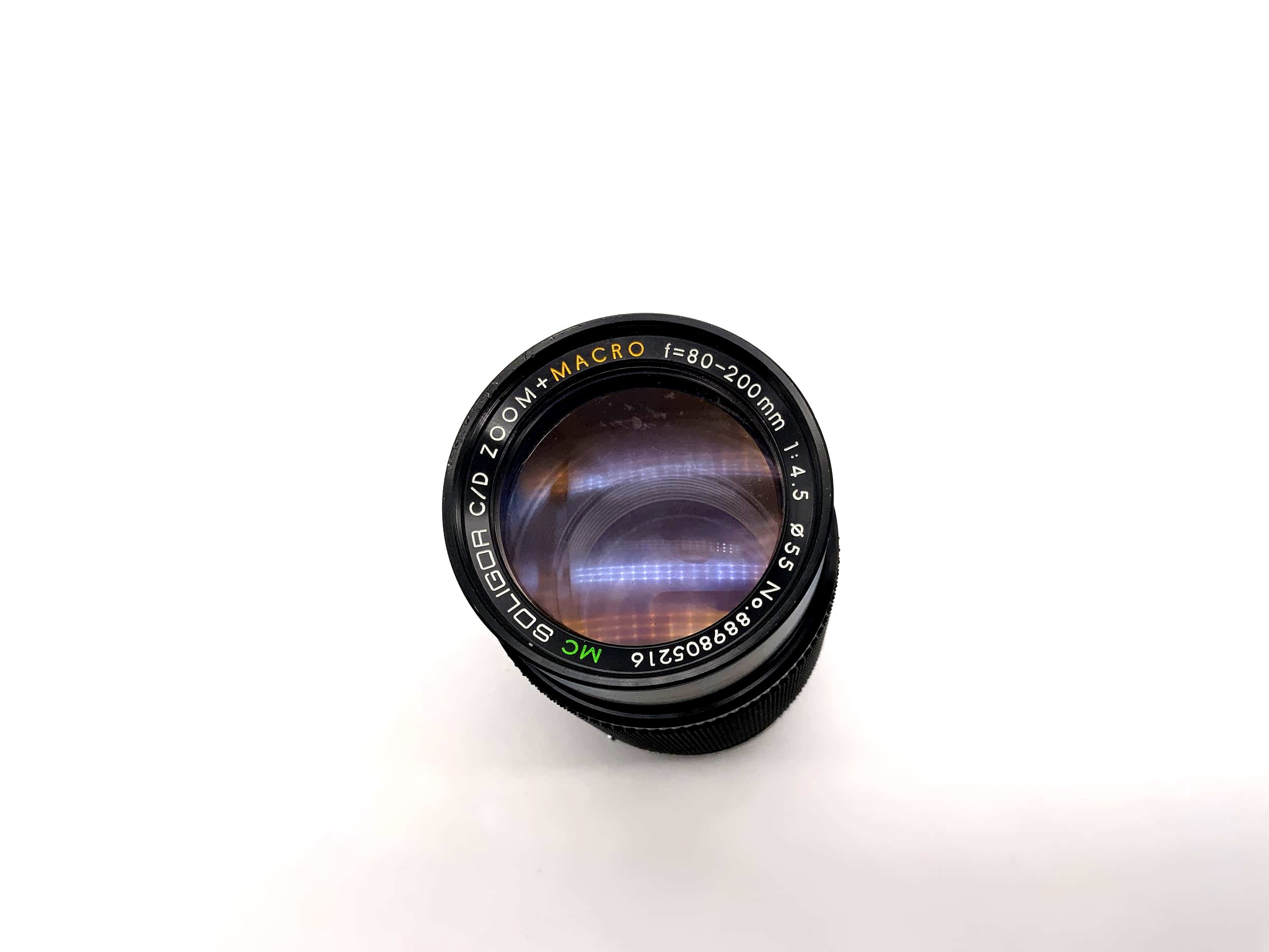 Soligor 80-200mm 1:4.5 Objektiv C/D Zoom+Macro MC Kamera Camera Lens (Pentax K)