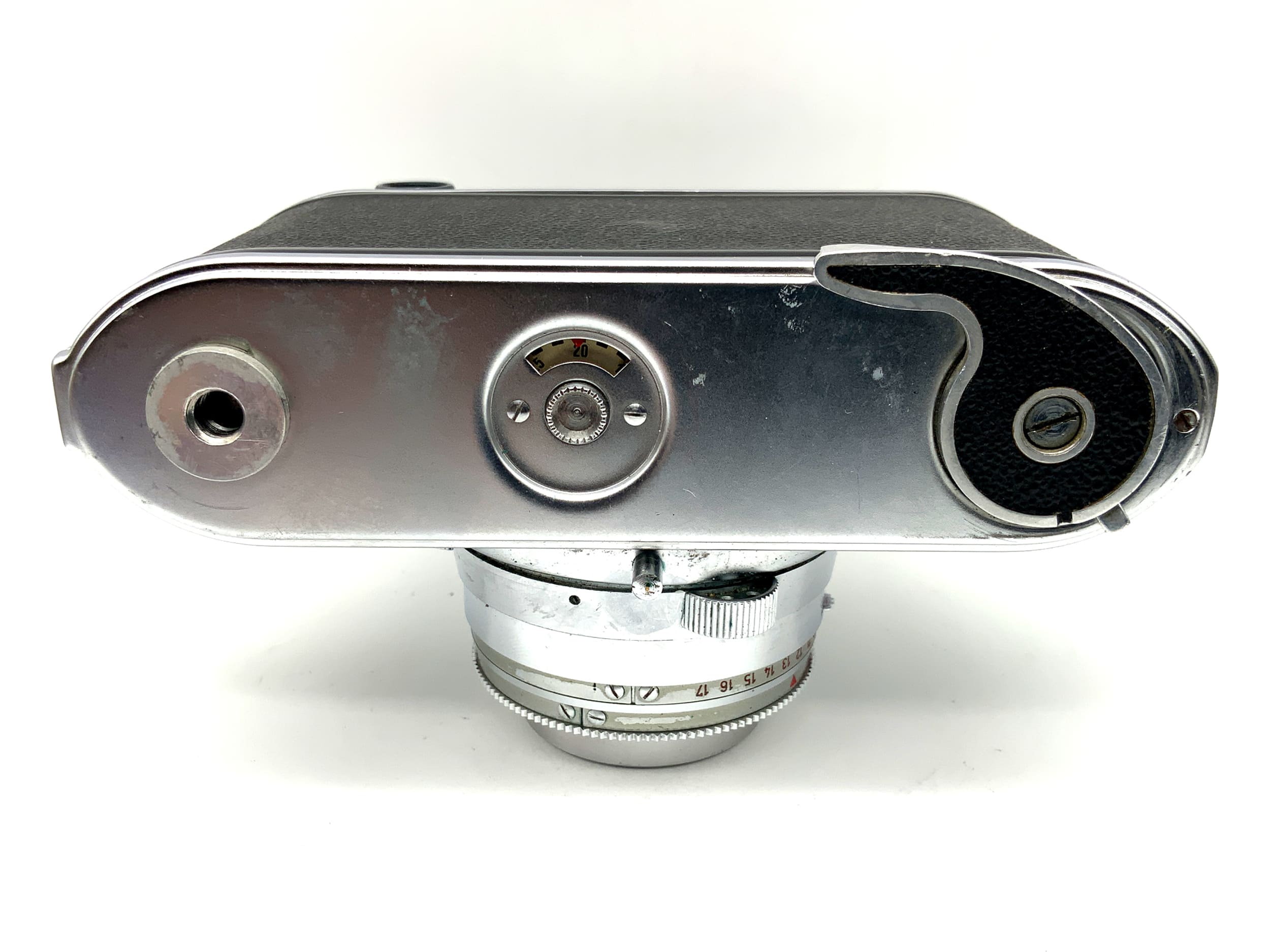 AkA Arette I C Sucherkamera mit Isconar 1:2.8/50 Prontor-SVS Analogkamera