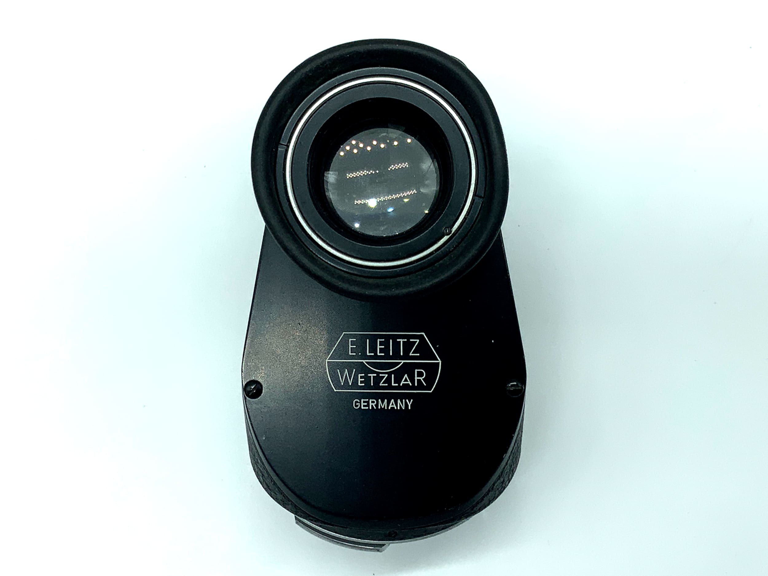 E. Leitz Wetzlar Sucherlupe für Ozyxo Spiegelkasten Visoflex Magnifier finder