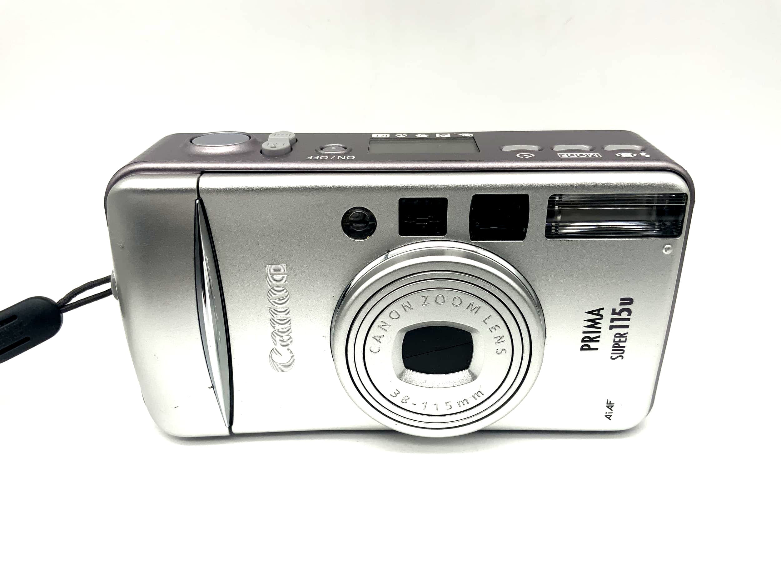 Canon Prima Super 115u Point&Shoot mit 38-115mm Zoom Lens Ai AF 35mm