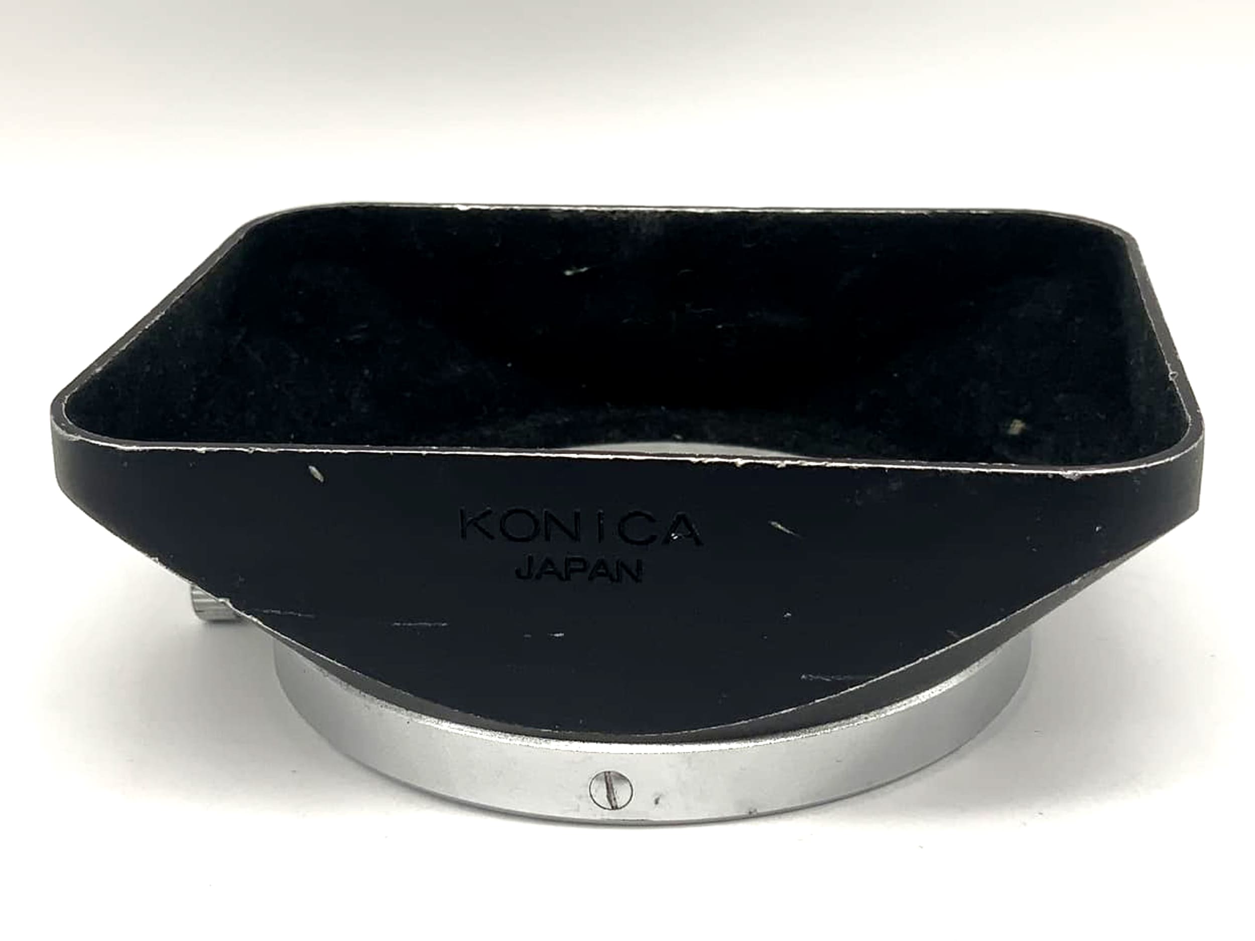 Gegenlichtblende Konica 28mm F3.5 Metall metal lenshood Sonnenblende