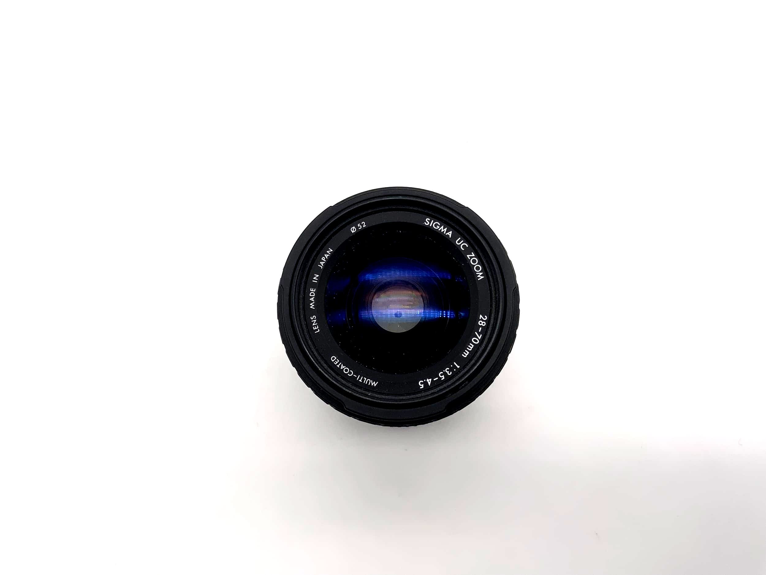 Sigma 28-70mm 1:3.5-4.5 Objektiv UC Zoom Multi Coated Kamera Lens (Minolta MD)