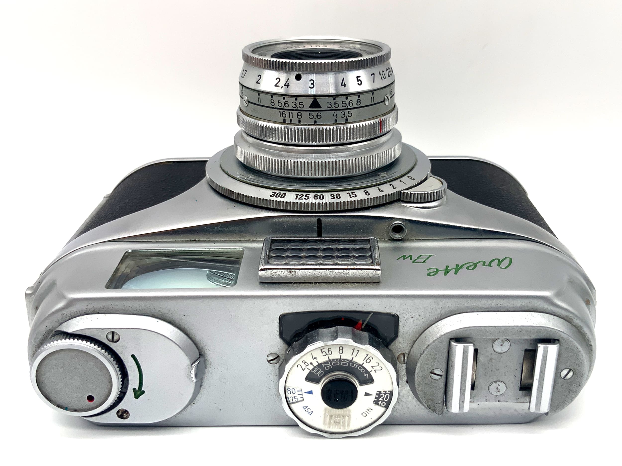 AkA Arette BW Sucherkamera mit Xenar 1:3.5/50 Prontor-SVS Analogkamera