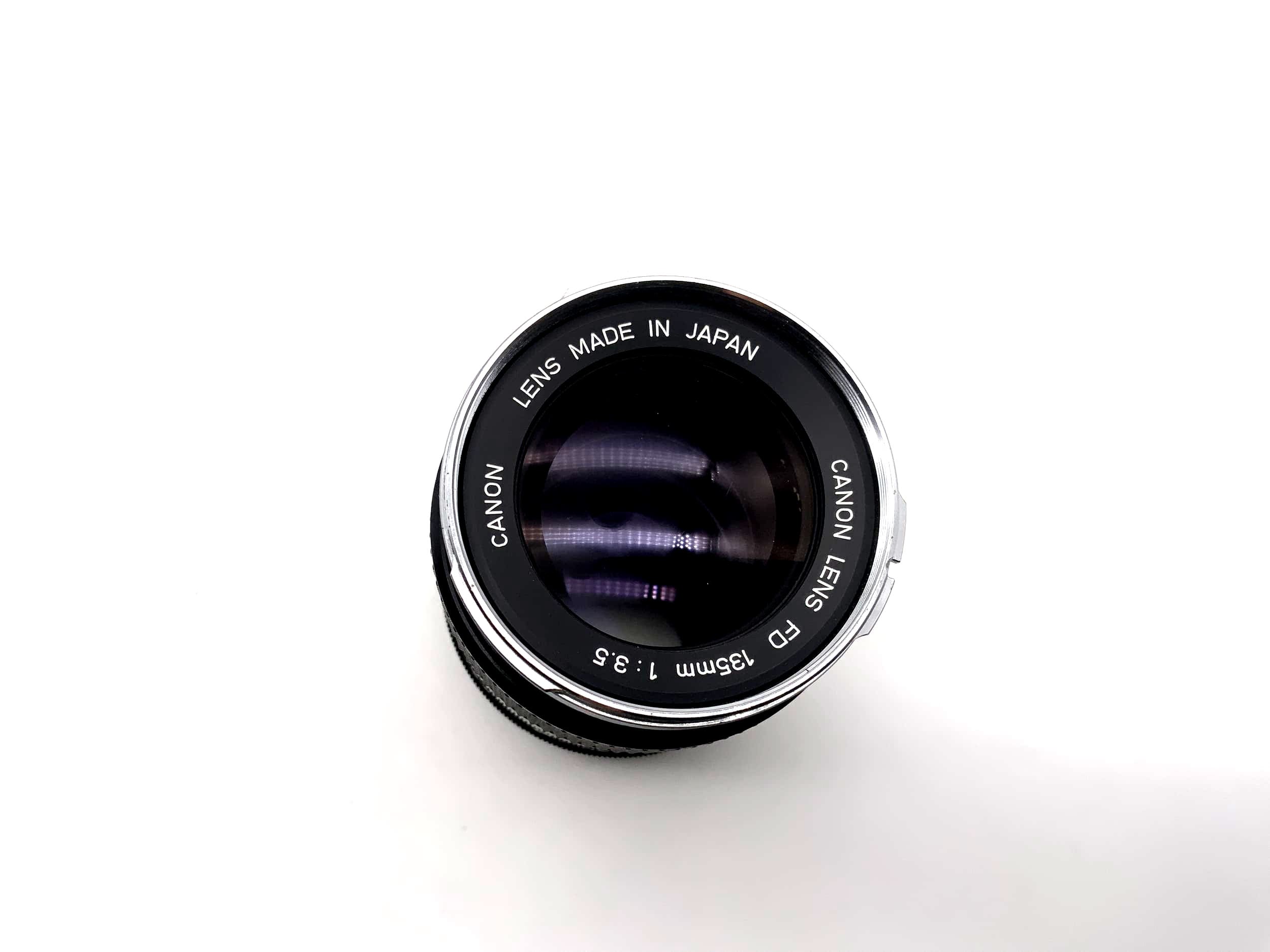 Canon 135mm 1:3,5 Objektiv Kamera Camera Lens (Canon FD)