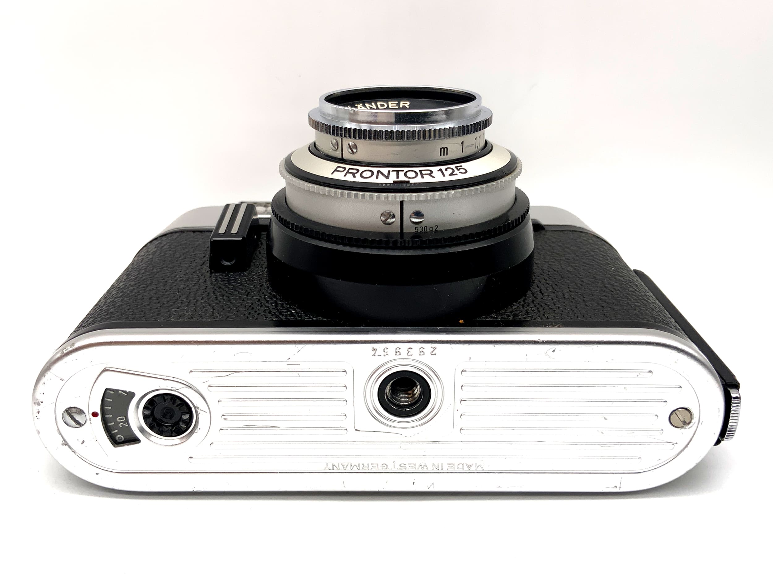 Voigtländer Vitoret D Sucherkamera mit Lanthar 2.8/50 Prontor 125 Analogkamera