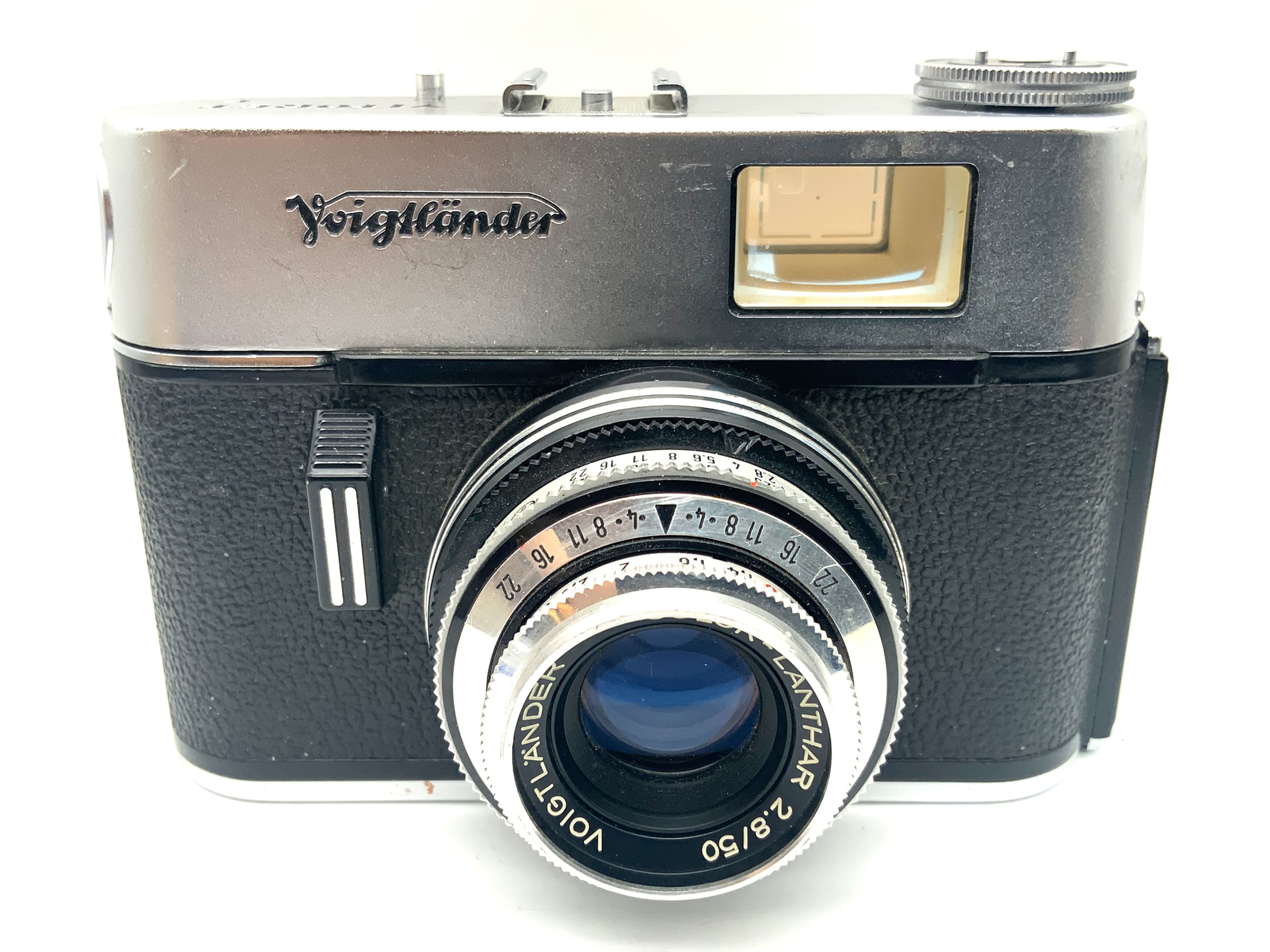 Voigtländer Vitoret F Sucherkamera mit Color-Lanthar 2.8/50 Prontor 125