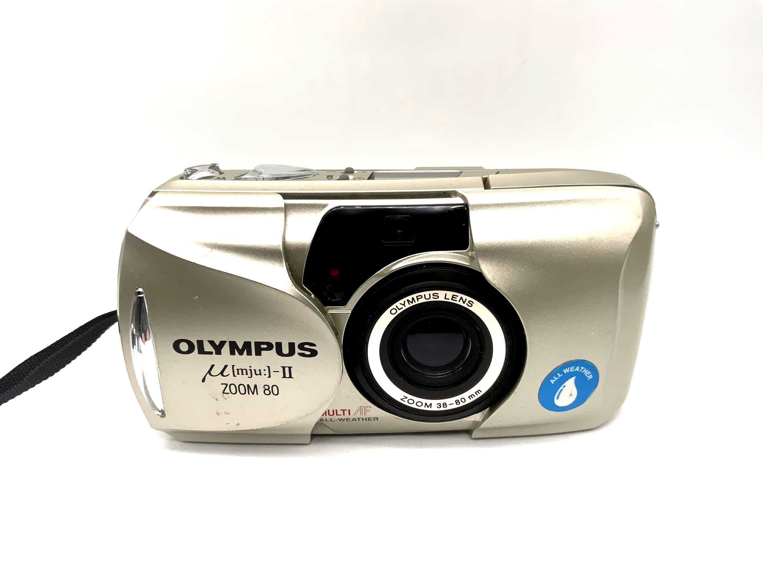 Olympus µ mju II Zoom 80 Point&Shoot mit 38-80mm Lens Multi AF Wetterfest 35mm
