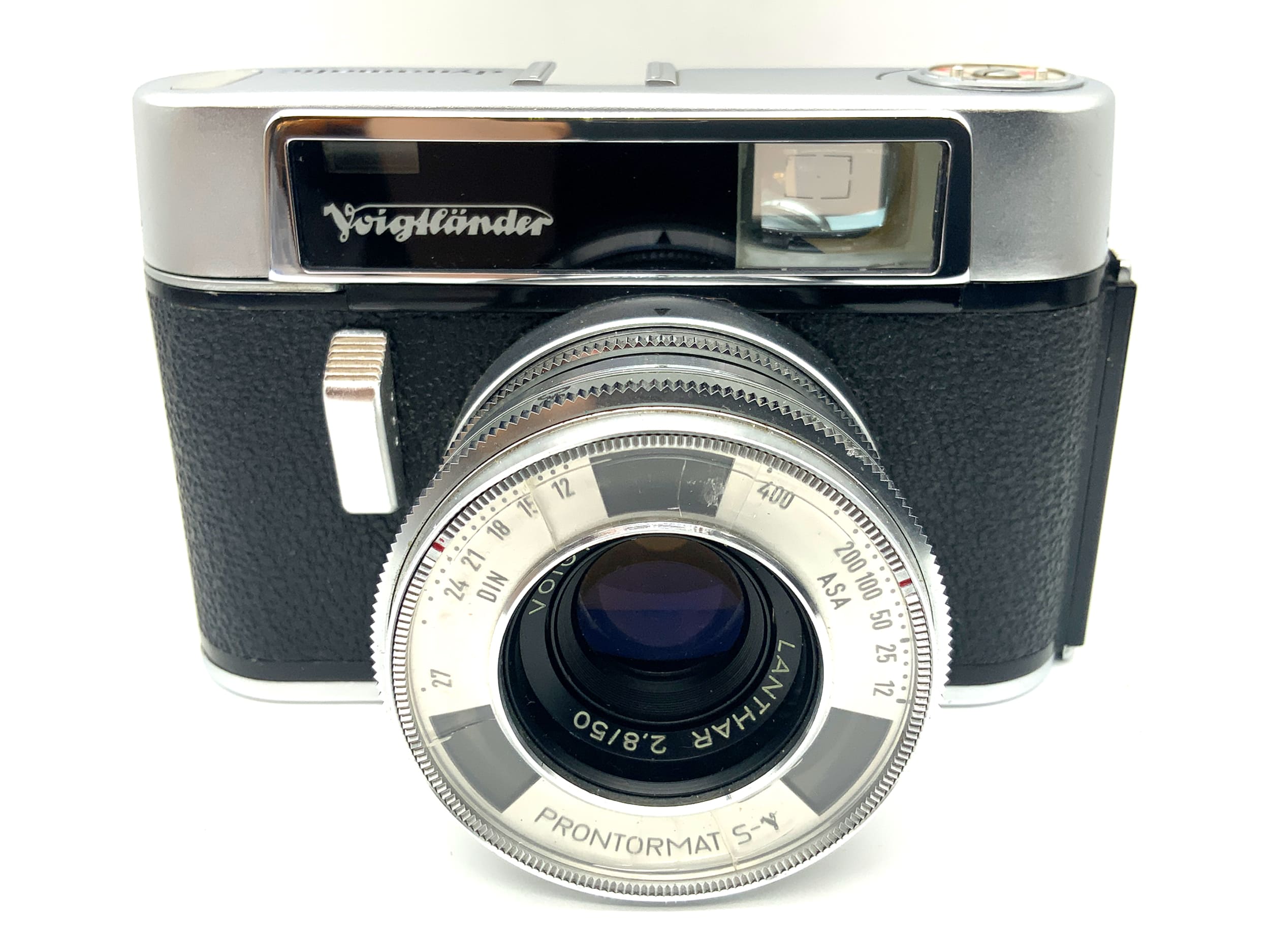 Voigtländer dynamatic Sucherkamera mit Lanthar 2.8/50 Prontormat-S