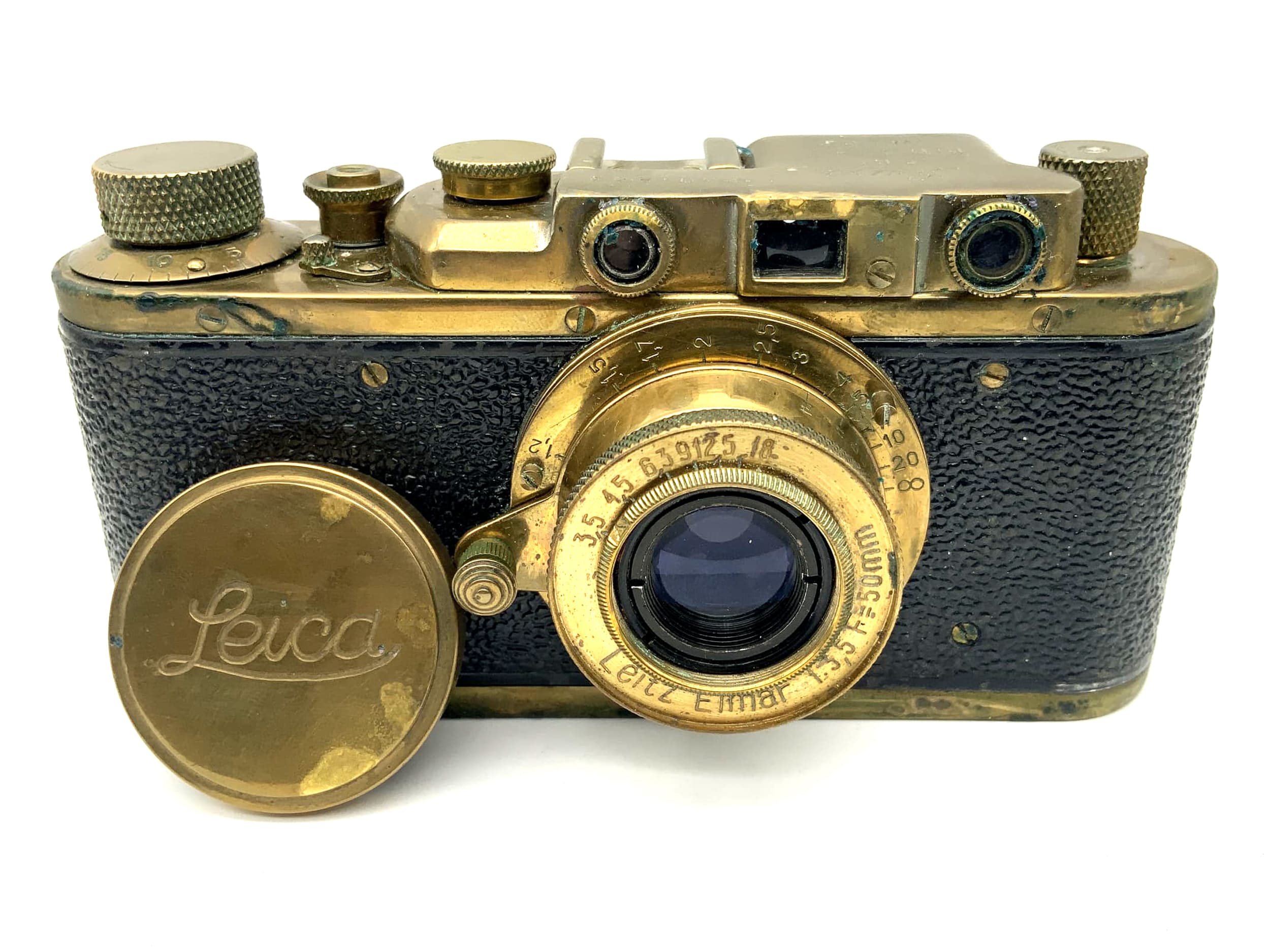 Leica II 1938 Sucherkamera mit Elmar 1:3.5 F=50mm Leica USSR Nachbau 35mm