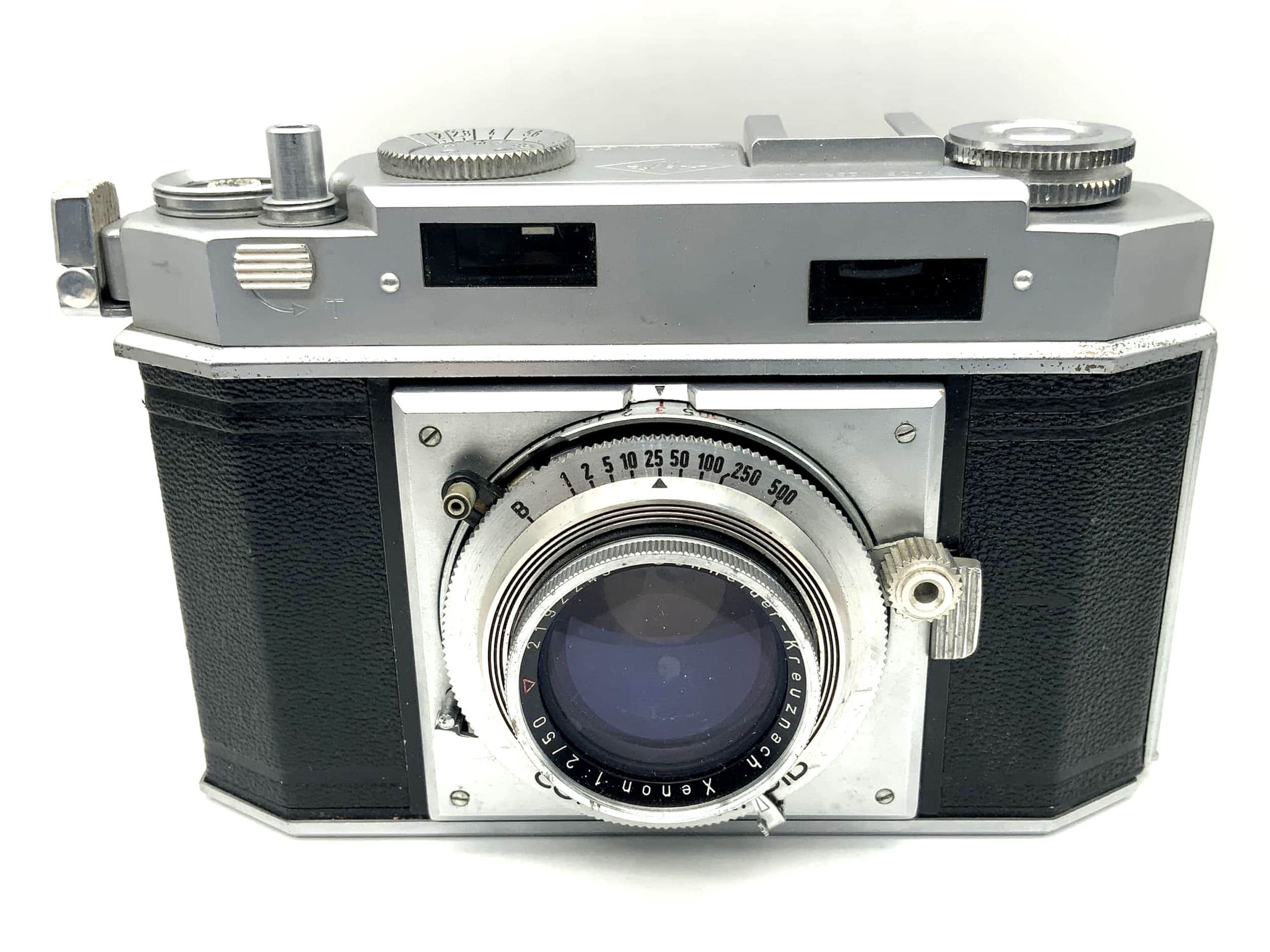 Agfa Karat 36 Sucherkamera mit Xenon 1:2/50 Compur Rapid 35mm