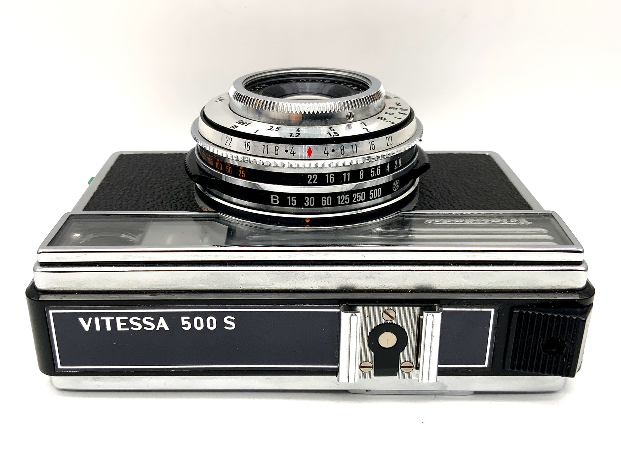Voigtländer Vitessa 500S Sucherkamera mit Color-Lanthar 2.8/42 Prontor 500 LK
