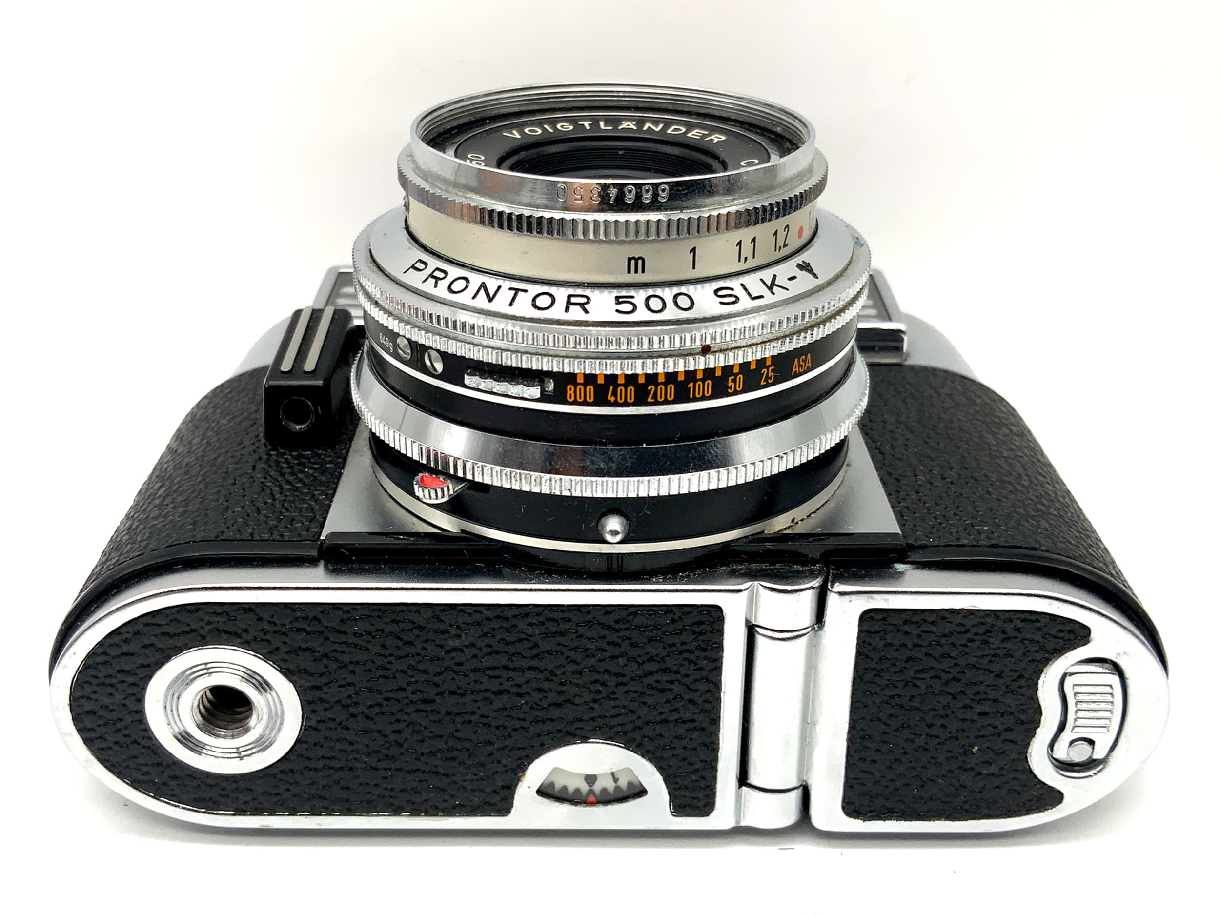 Voigtländer Vitomatic Ib Sucherkamera mit Color-Skopar 2.8/50 Prontor 500 SLK