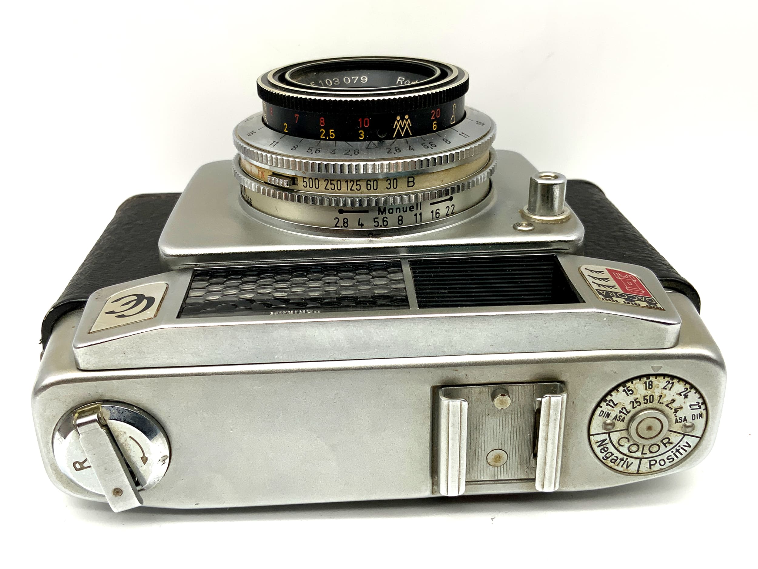 Dacora CC Sucherkamera mit Rodenstock-Ysarex 1:2.8/45 Prontor-Matic