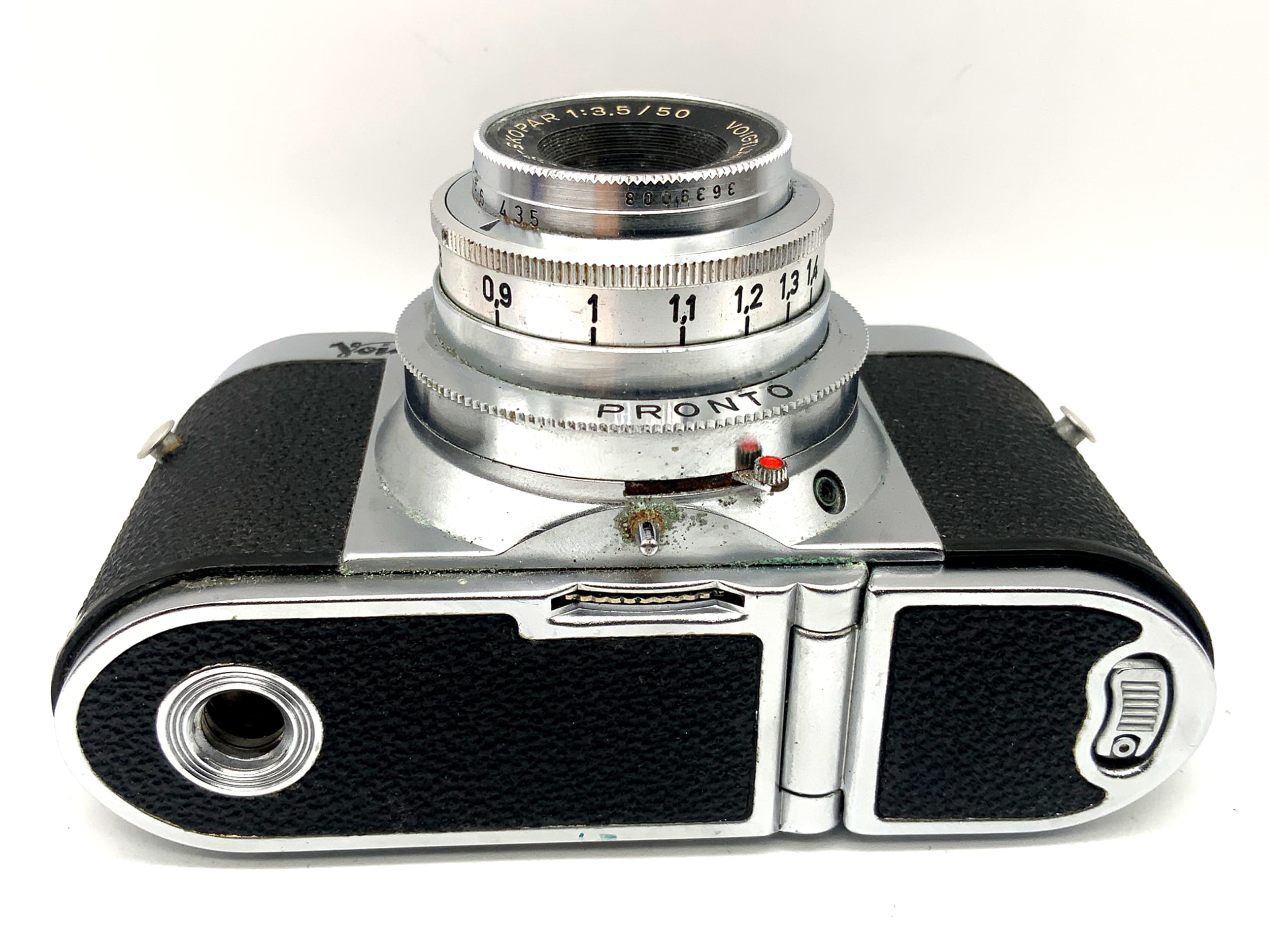 Voigtländer Vito B Sucherkamera mit Color-Skopar 1:3.5/50 Pronto Analogkamera