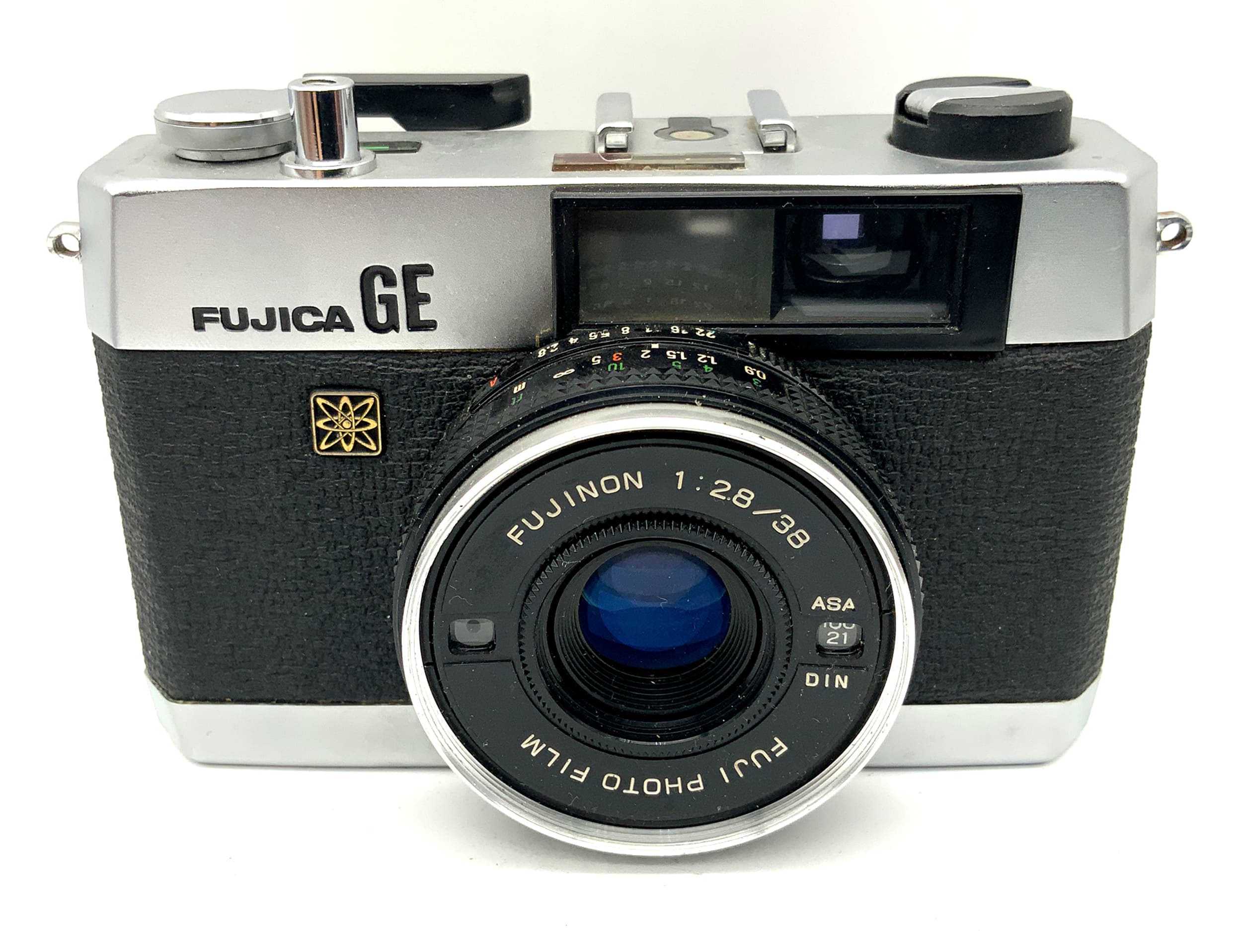 Fujica GE Sucherkamera mit Fujinon 1:2.8/38 Kompaktkamera Analogkamera