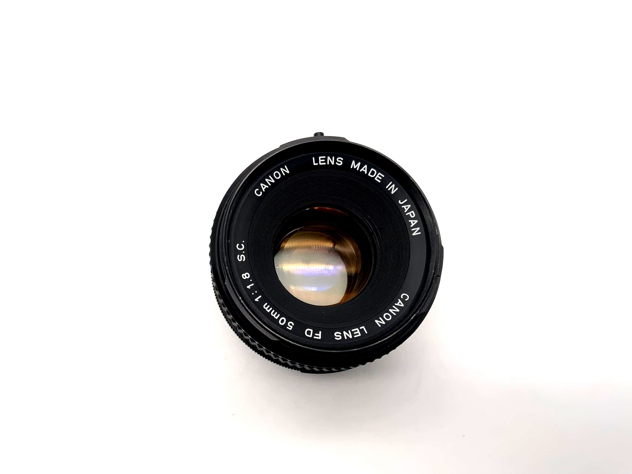 Canon 1:1,8 50mm Objektiv S.C Kamera Camera Lens (Canon FD)