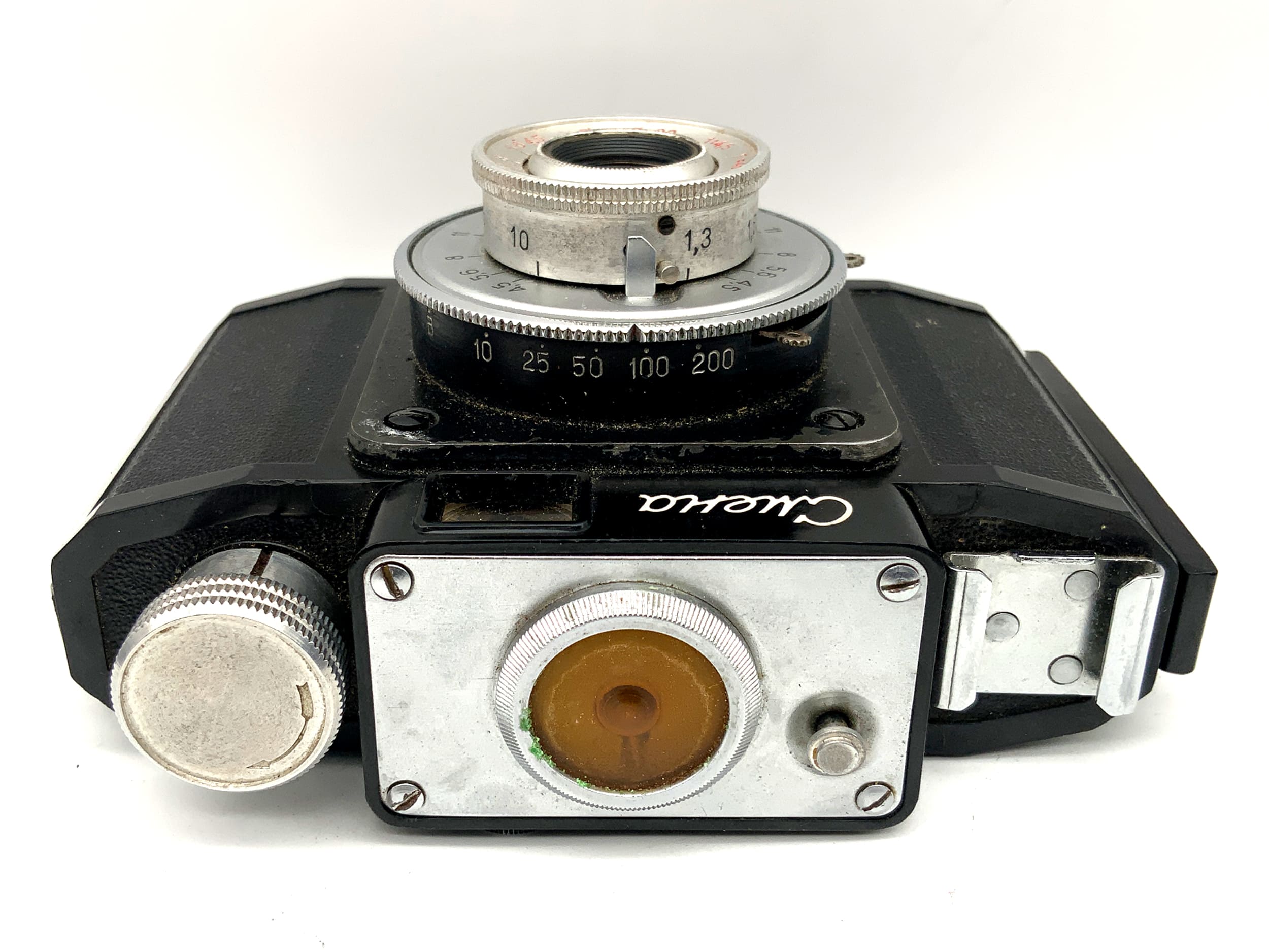 Smena 2 Sucherkamera mit T-22 1:4.5 F=4cm USSR Kompaktkamera Analogkamera