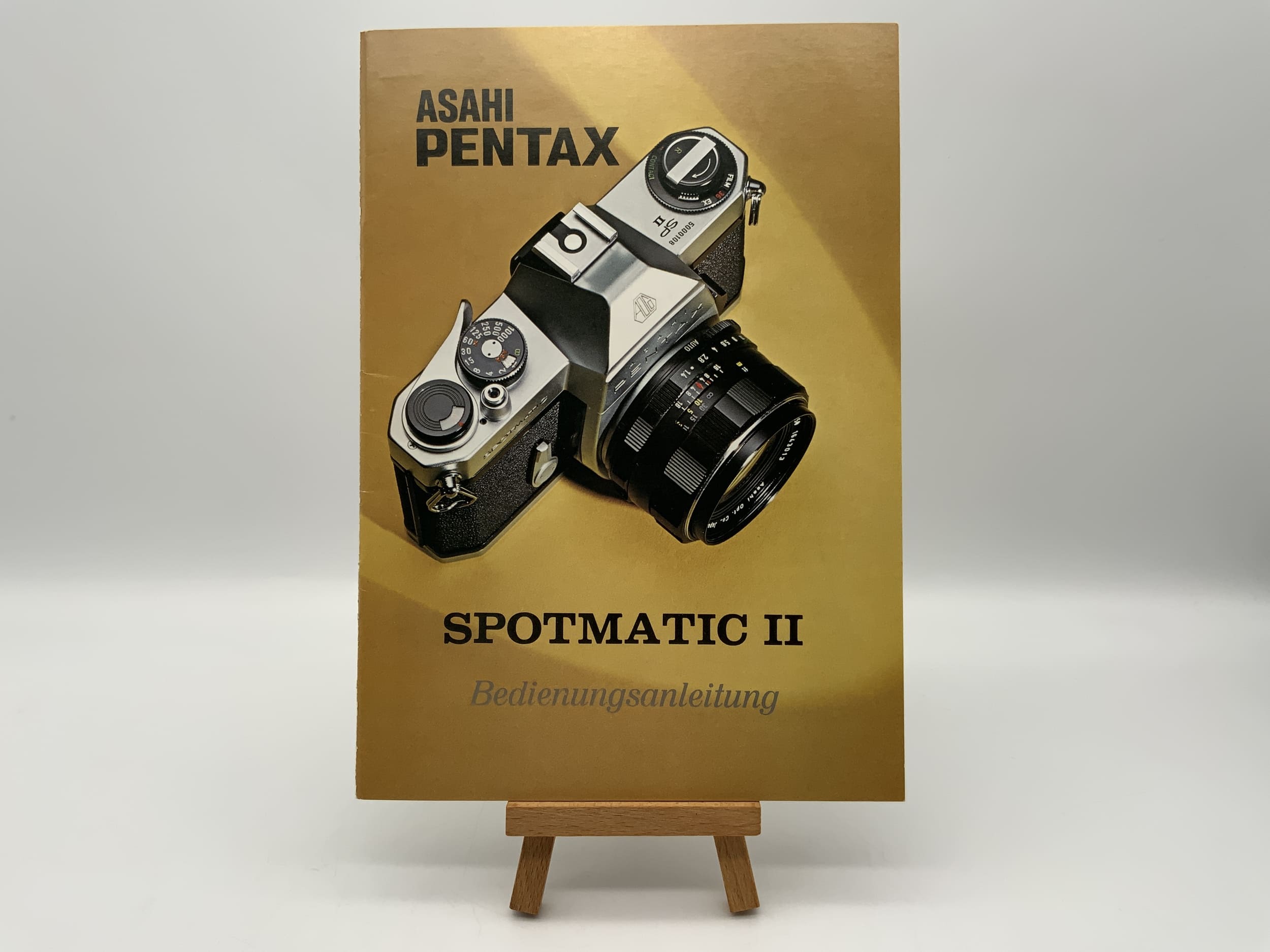 Asahi Pentax Spotmatic II Bedienungsanleitung Deutsch Gebrauchsanweisung